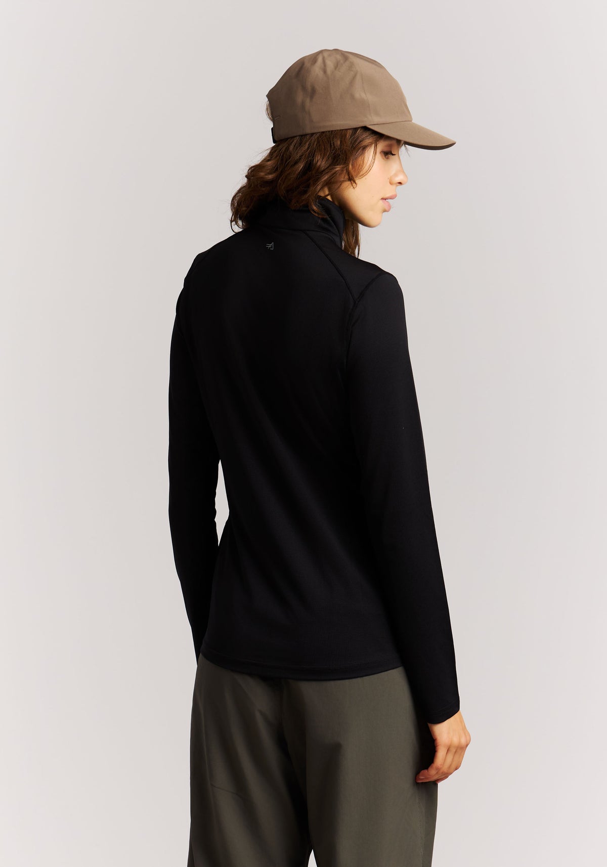 PROTEST PRTSENNA 1/4 Zip Top | True Black