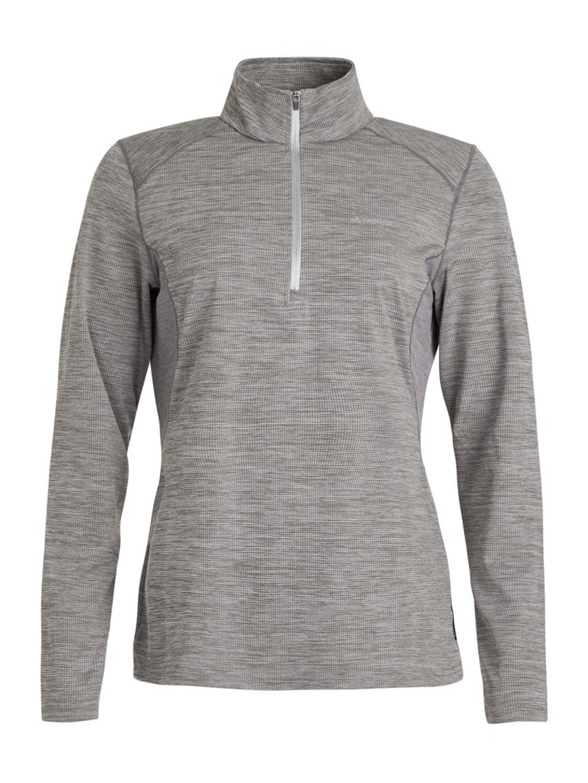 PROTEST PRTSENNA 1/4 Zip Top | Dark Grey Melee