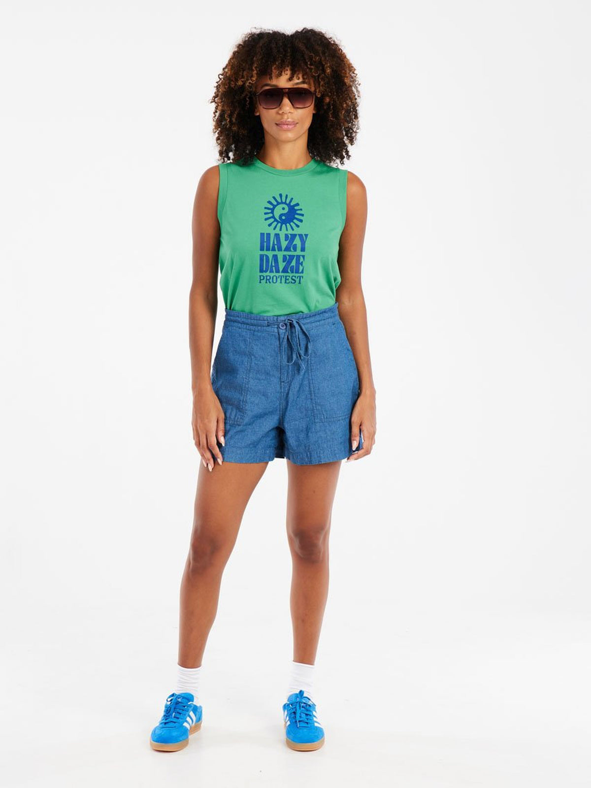 PROTEST PRTMalang T-shirts & Tops | Jardin Green