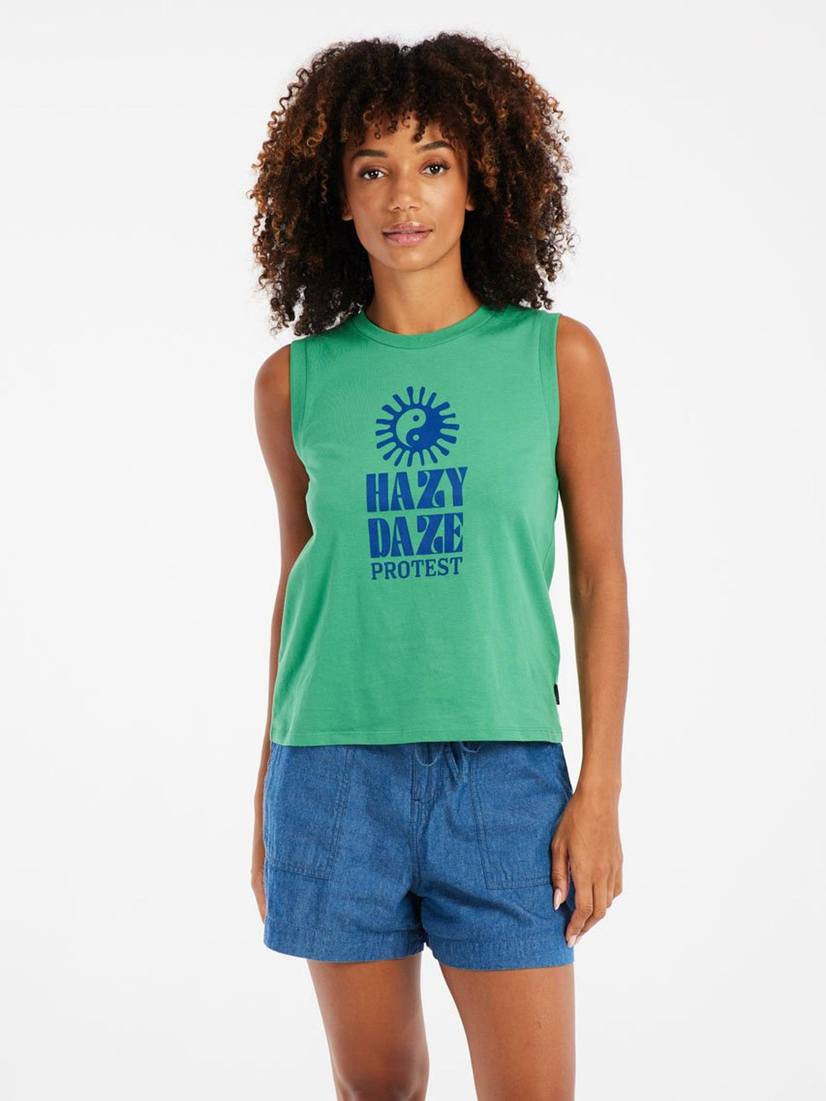 PROTEST PRTMalang T-shirts & Tops | Jardin Green