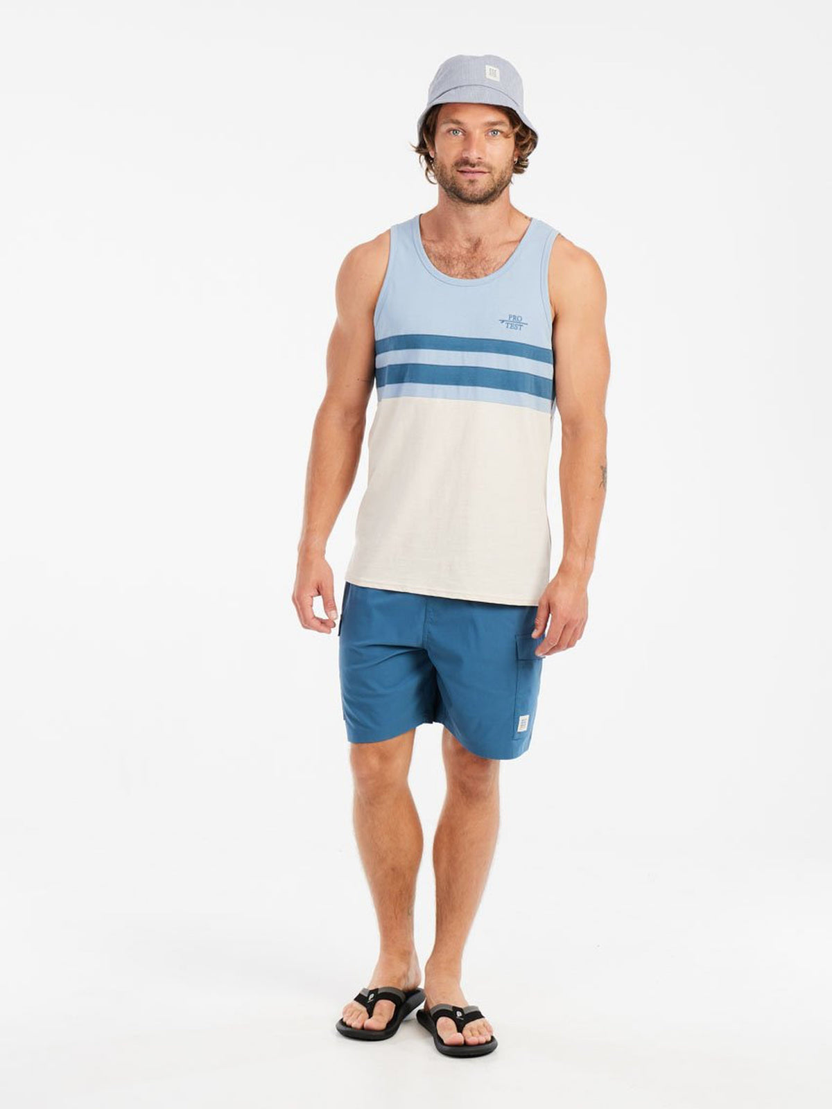 PROTEST PRTIpsa Tank tops | Dusty Blue