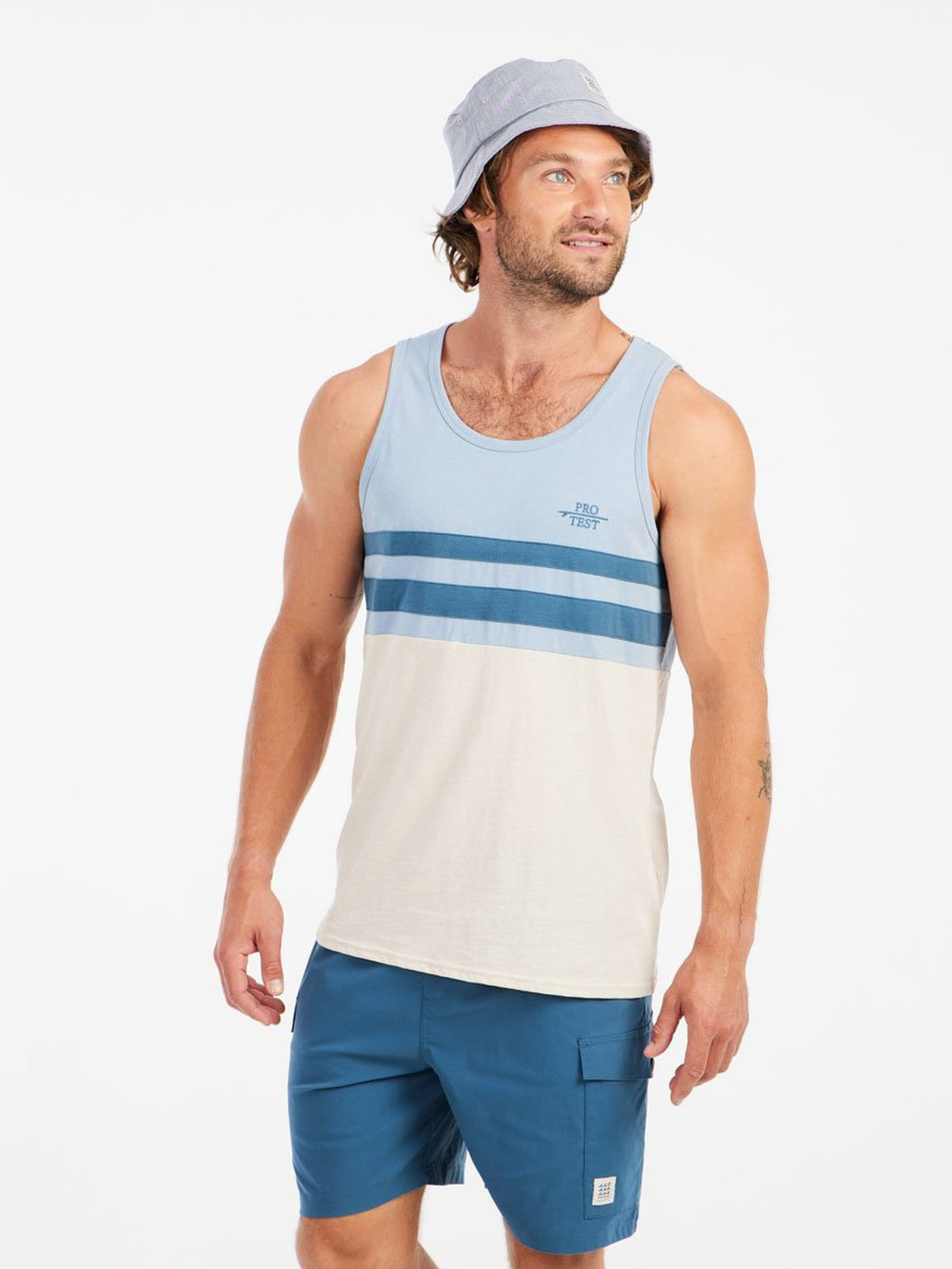 PROTEST PRTIpsa Tank tops | Dusty Blue
