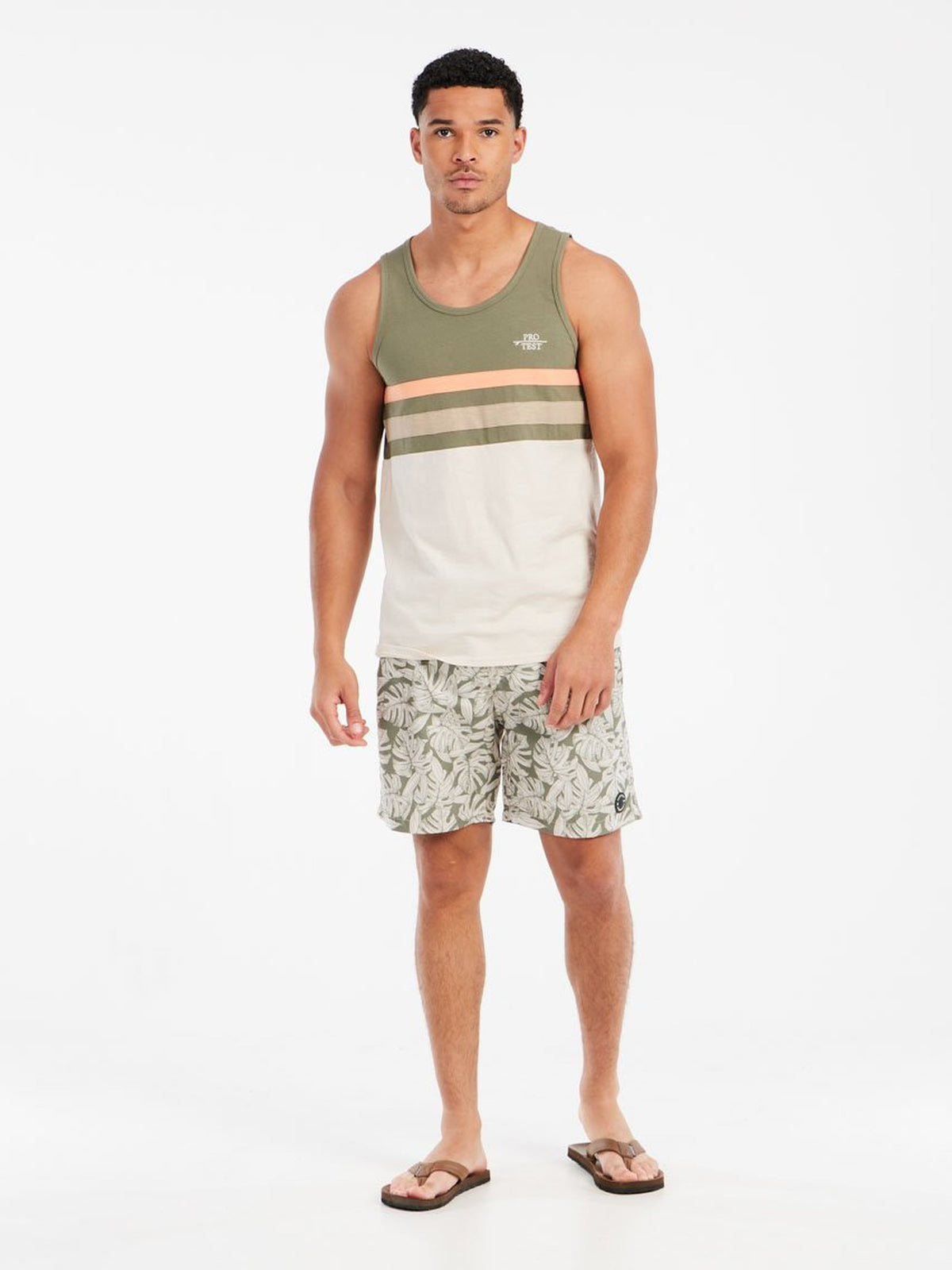 PROTEST PRTIpsa Tank tops | Artichoke green