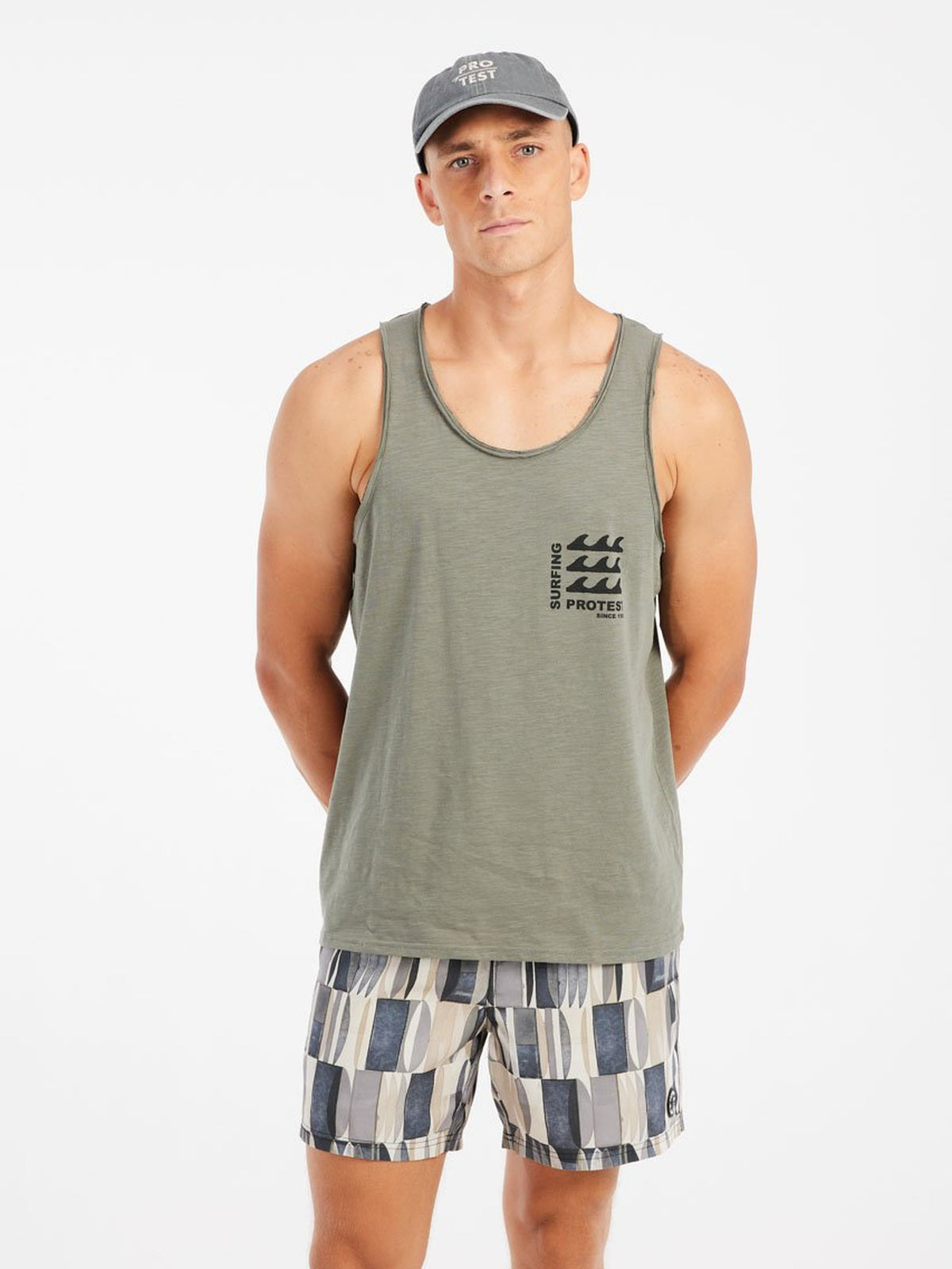 PROTEST PRTDany Tank tops | Soil Grey
