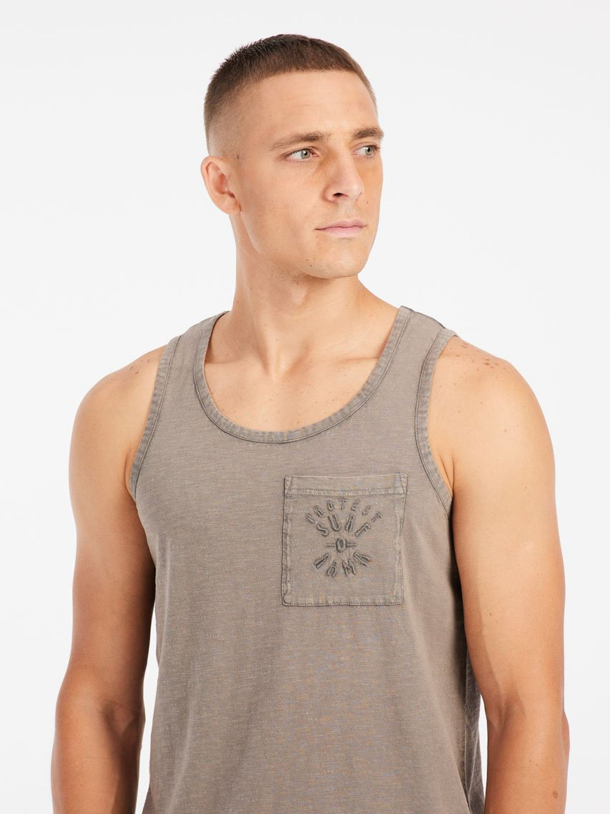 PROTEST PRTZach Tank tops | Soil Grey