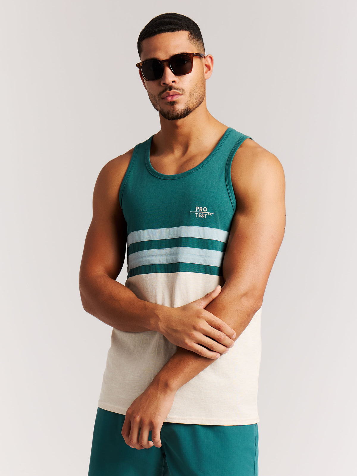 PROTEST PRTIspa Singlets | Dark Teal