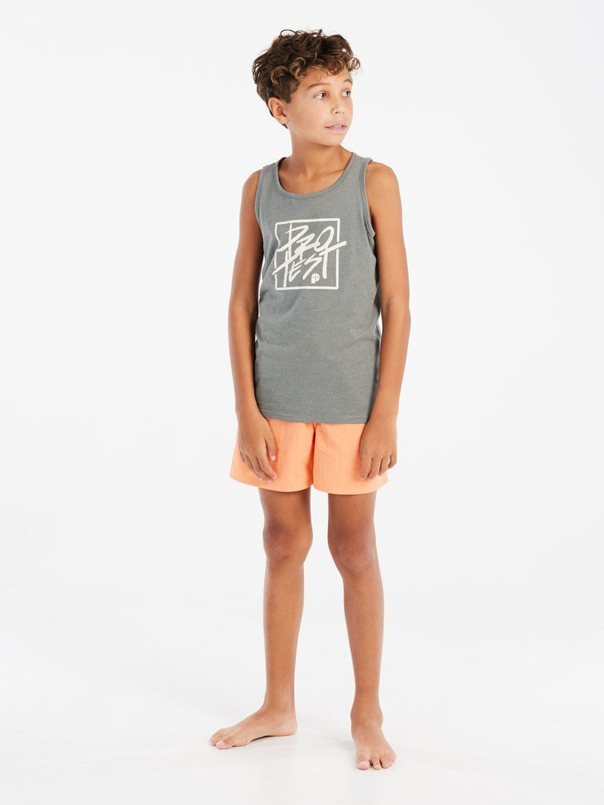 PROTEST PRTJordy JR Tank tops | Soil Grey