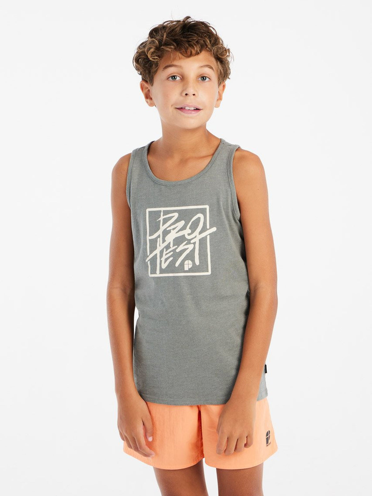 PROTEST PRTJordy JR Tank tops | Soil Grey