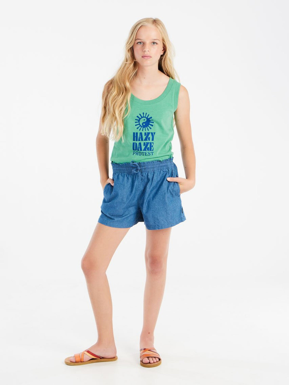 PROTEST PRTAdori JR T-shirts & Tops | Jardin Green