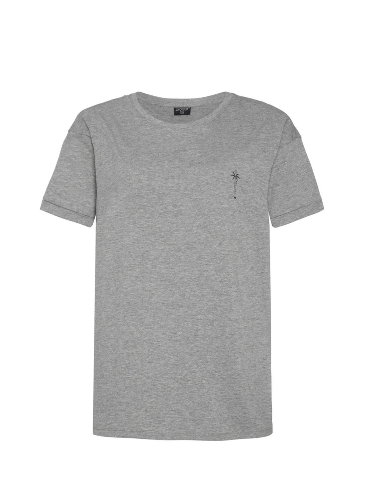 PROTEST PRTELSAO T-Shirt | Dark Grey Melee
