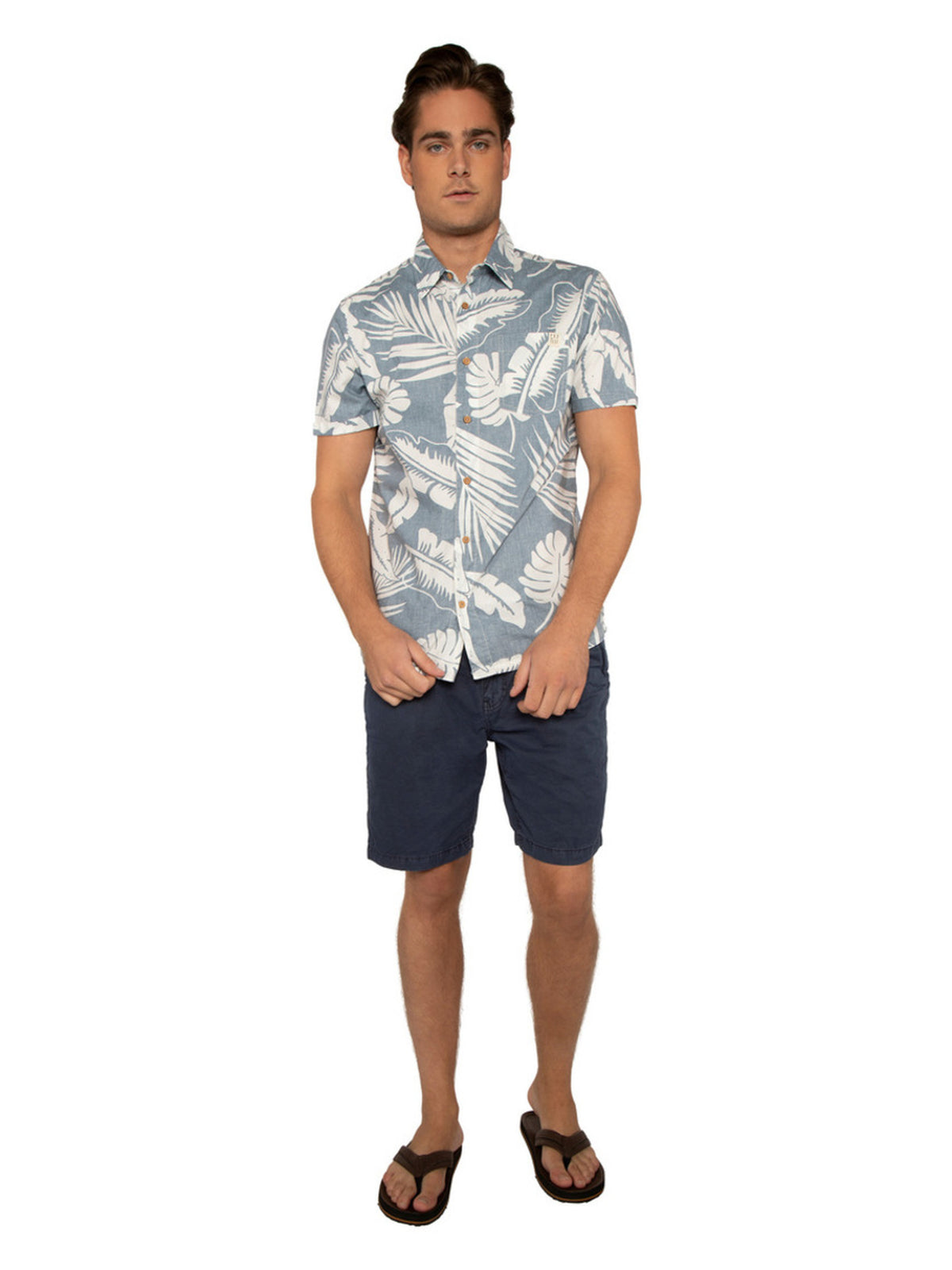 PROTEST BITTER shirt short sleeve | Empire Blue
