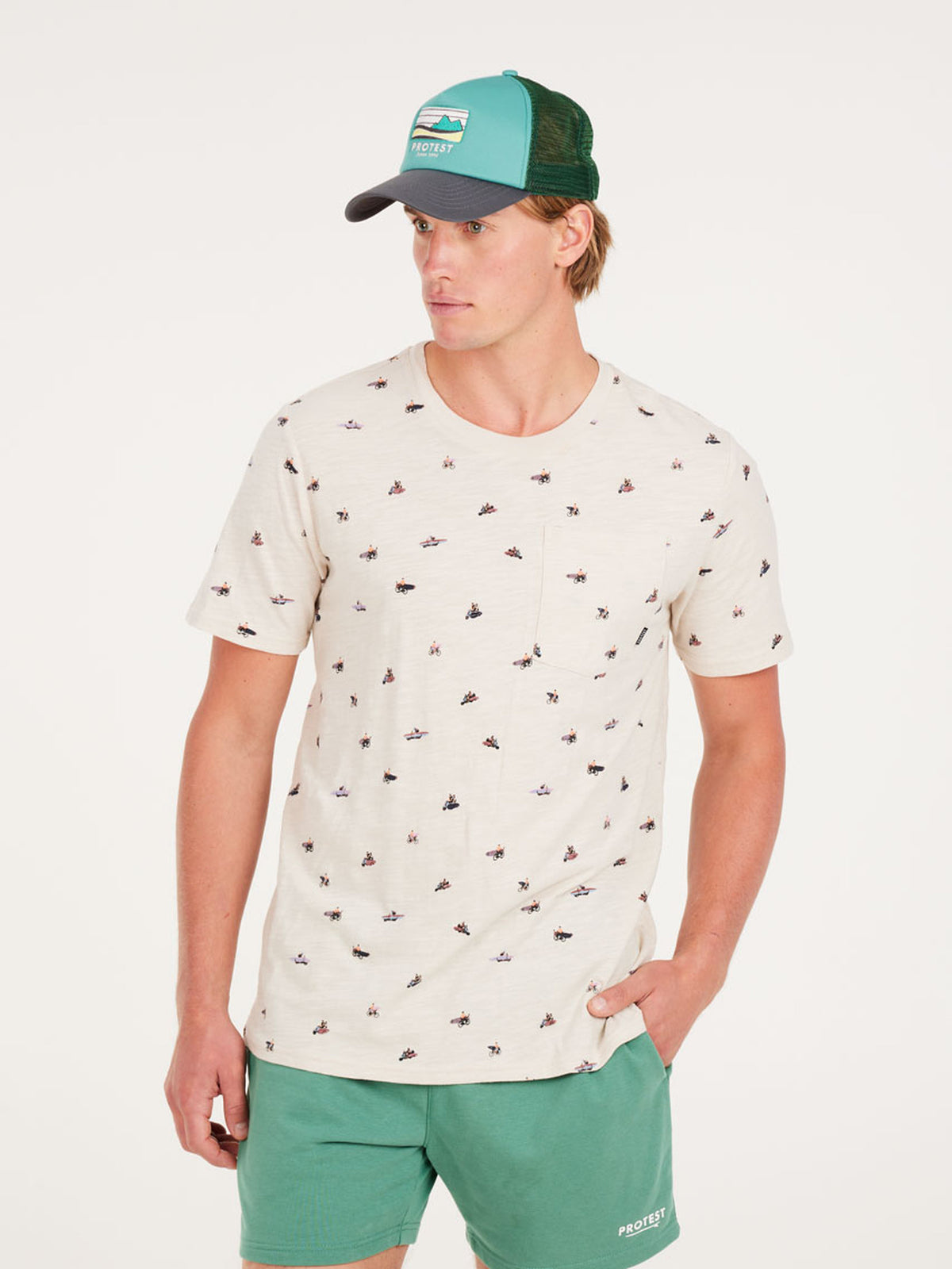 PROTEST PRTCHAREL t-shirt | Kitoffwhite
