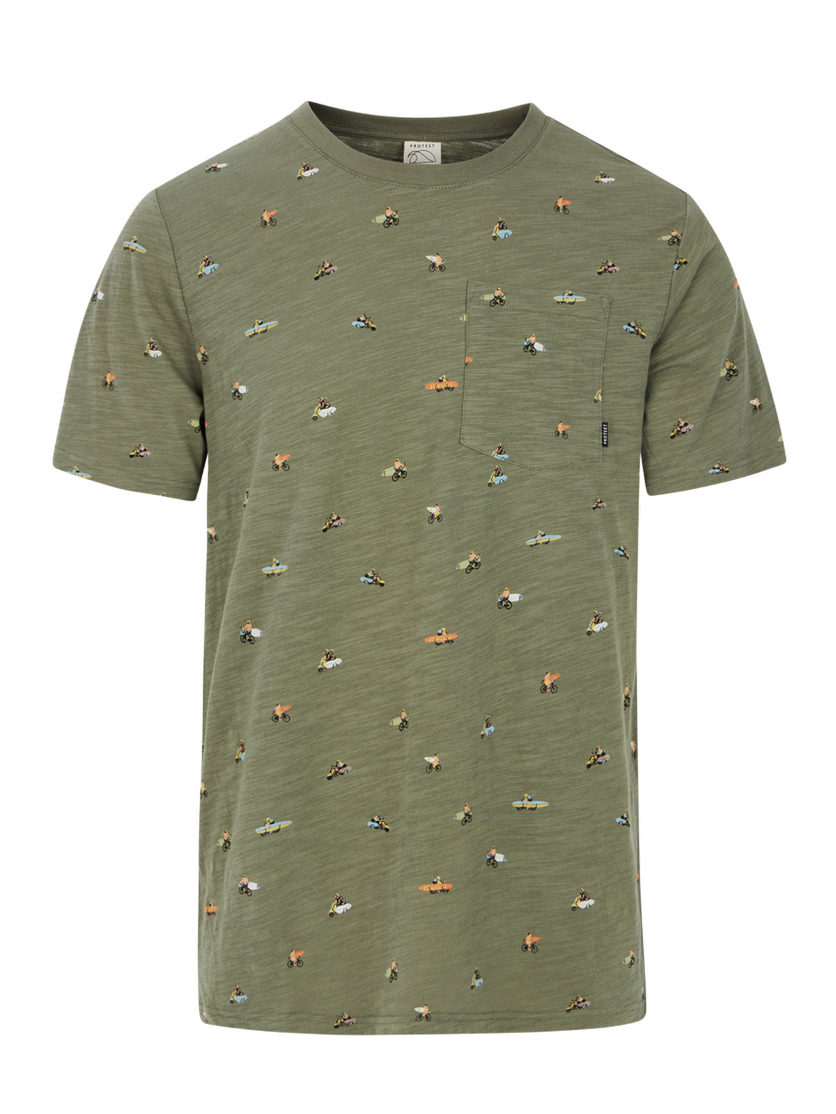 PROTEST PRTCHAREL t-shirt | Artichoke green