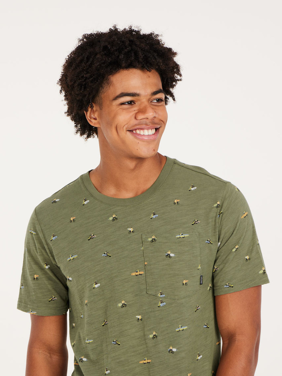 PROTEST PRTCHAREL t-shirt | Artichoke green
