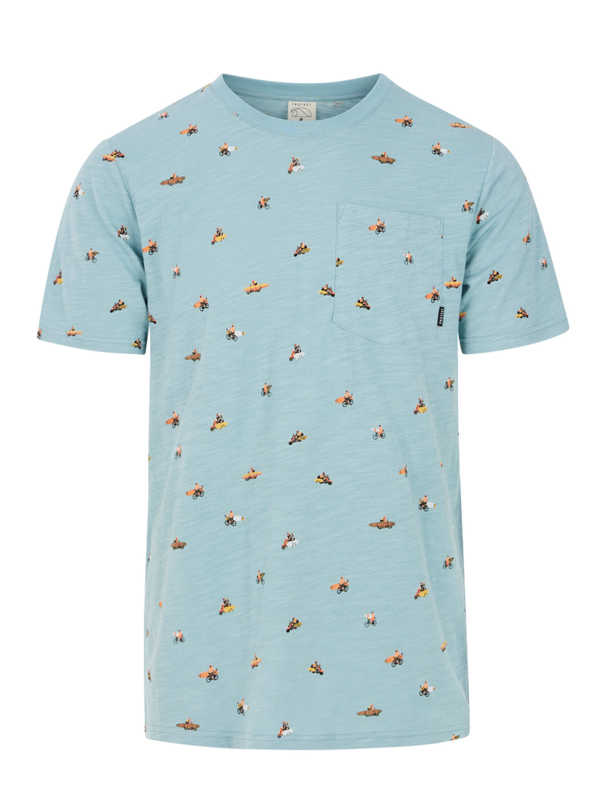 PROTEST PRTCHAREL t-shirt | Tourmaline Blue