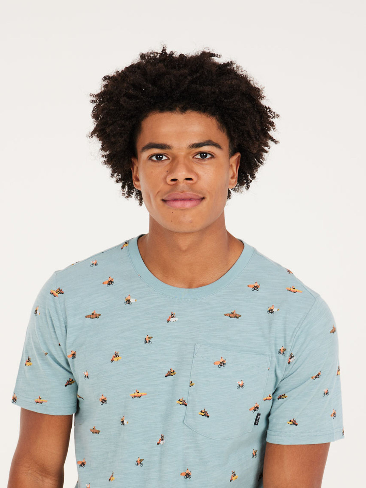 PROTEST PRTCHAREL t-shirt | Tourmaline Blue