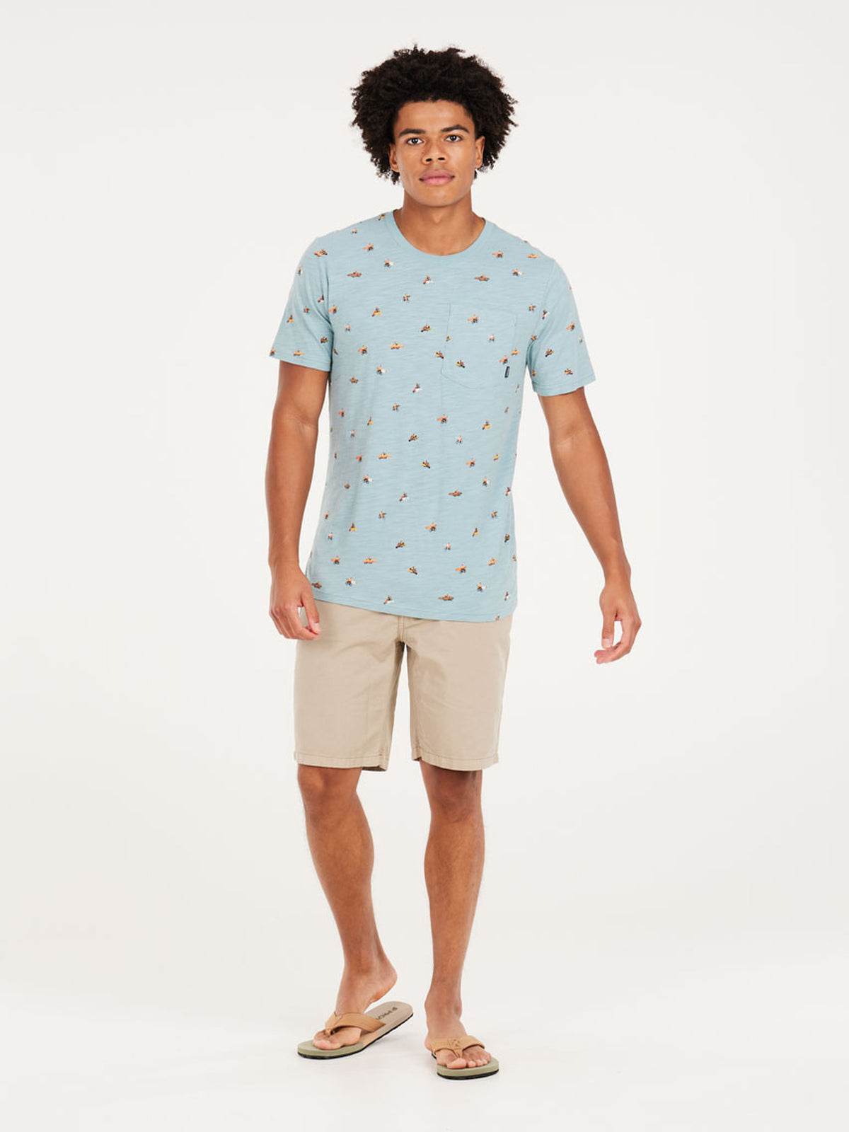 PROTEST PRTCHAREL t-shirt | Tourmaline Blue