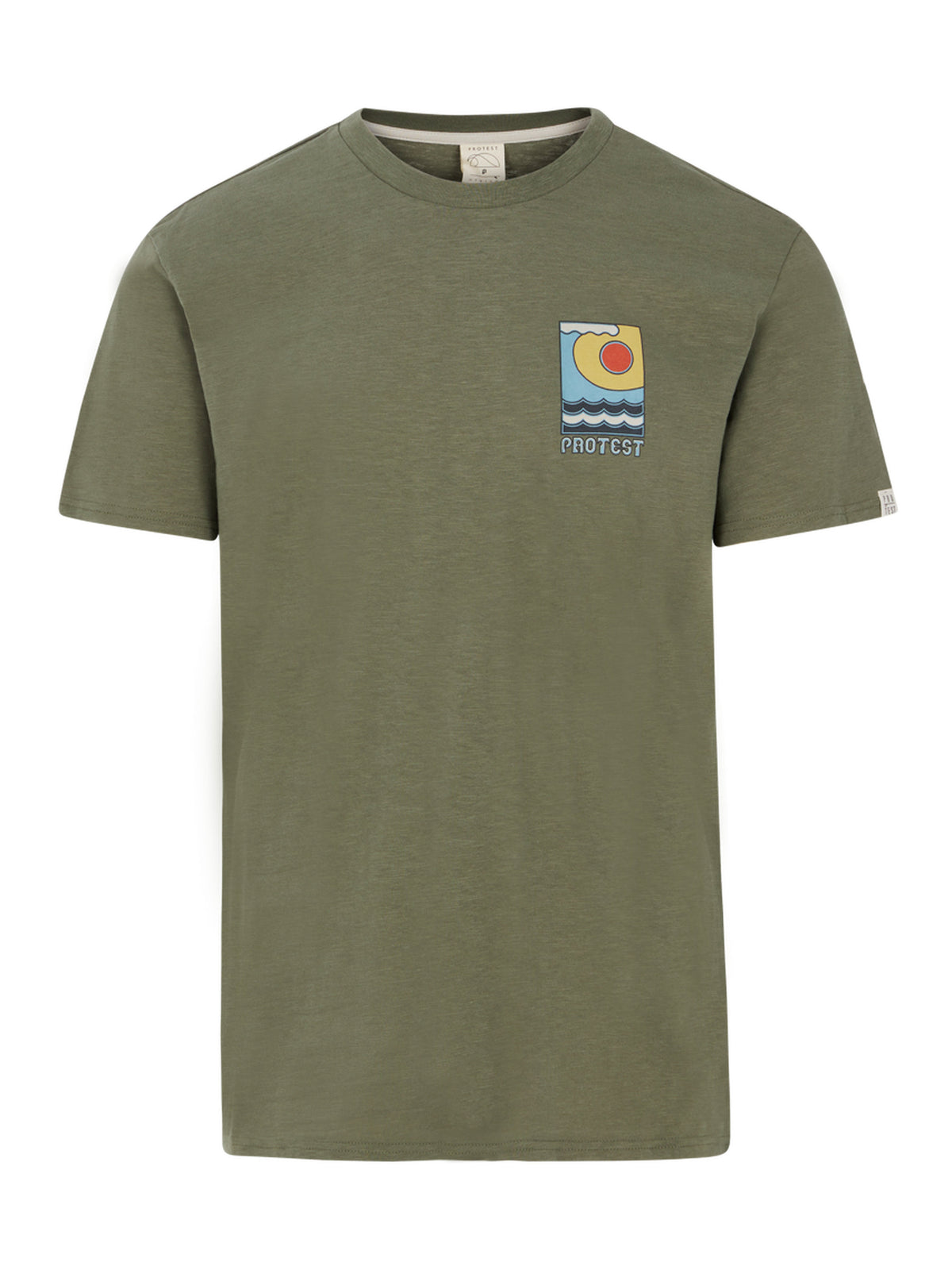 PROTEST PRTRUDGE t-shirt | Artichoke green