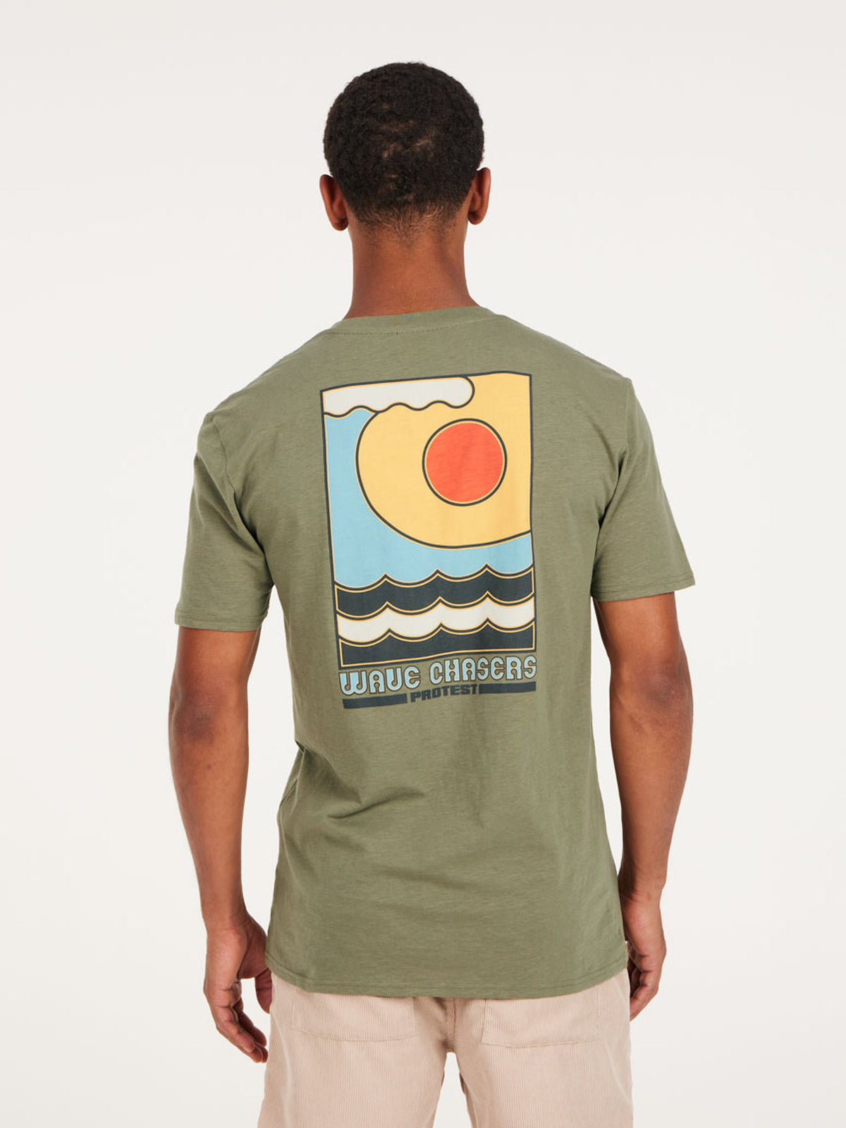 PROTEST PRTRUDGE t-shirt | Artichoke green