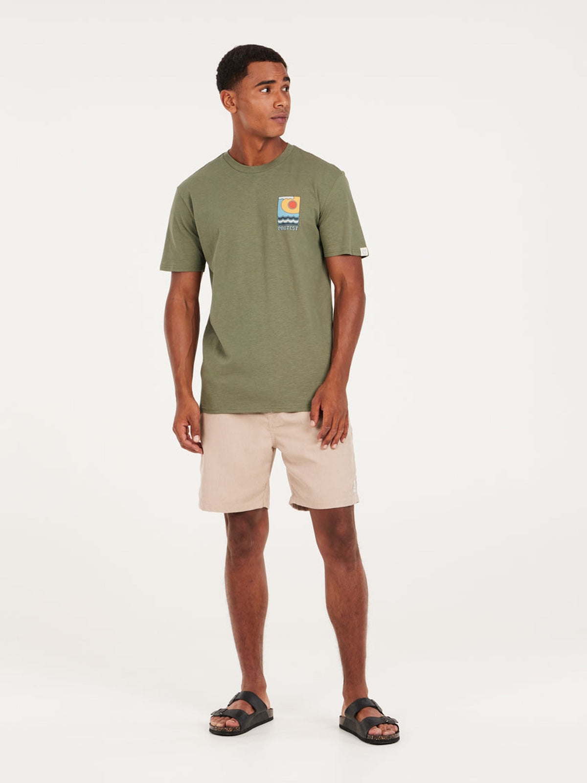 PROTEST PRTRUDGE t-shirt | Artichoke green