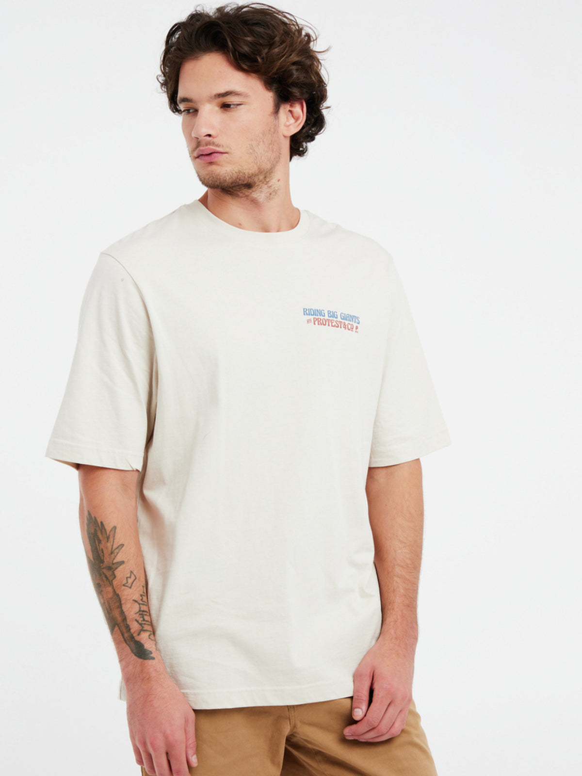 PROTEST PRTUDRI t-shirt | Kitoffwhite
