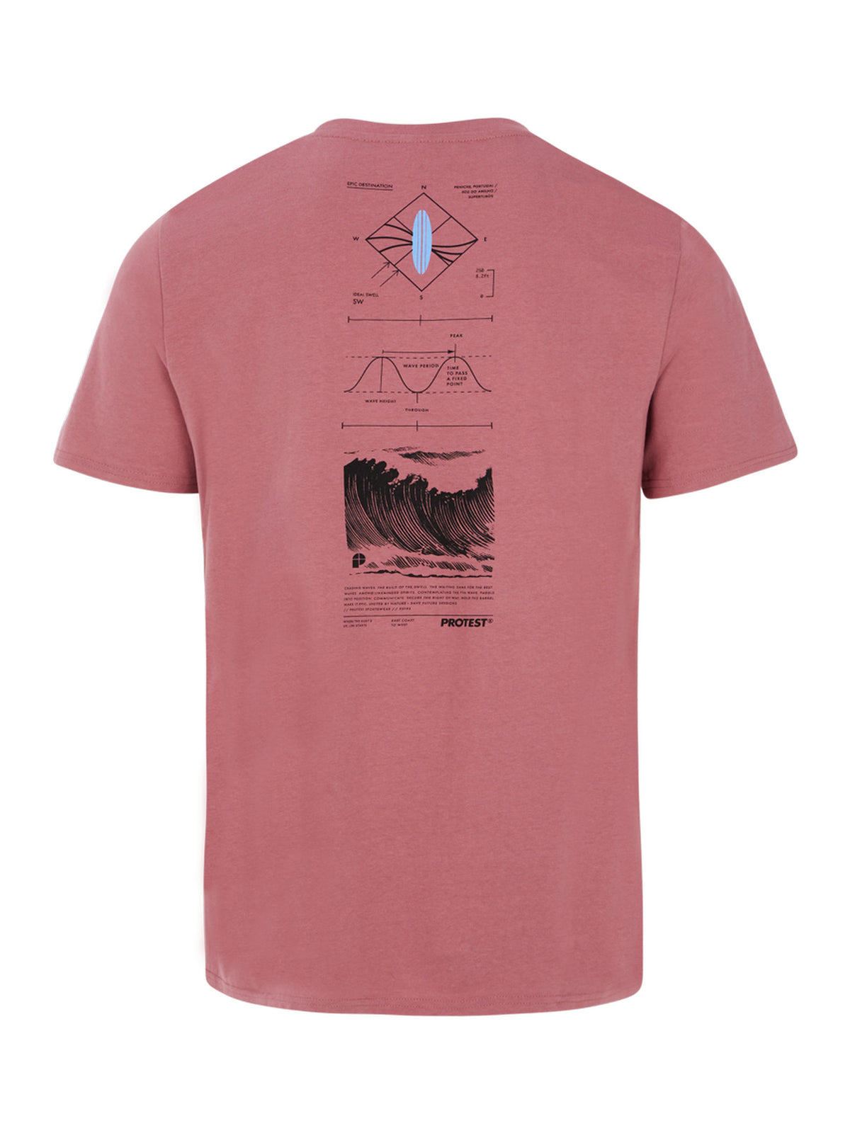 PROTEST PRTPENALT t-shirt | Deco Pink