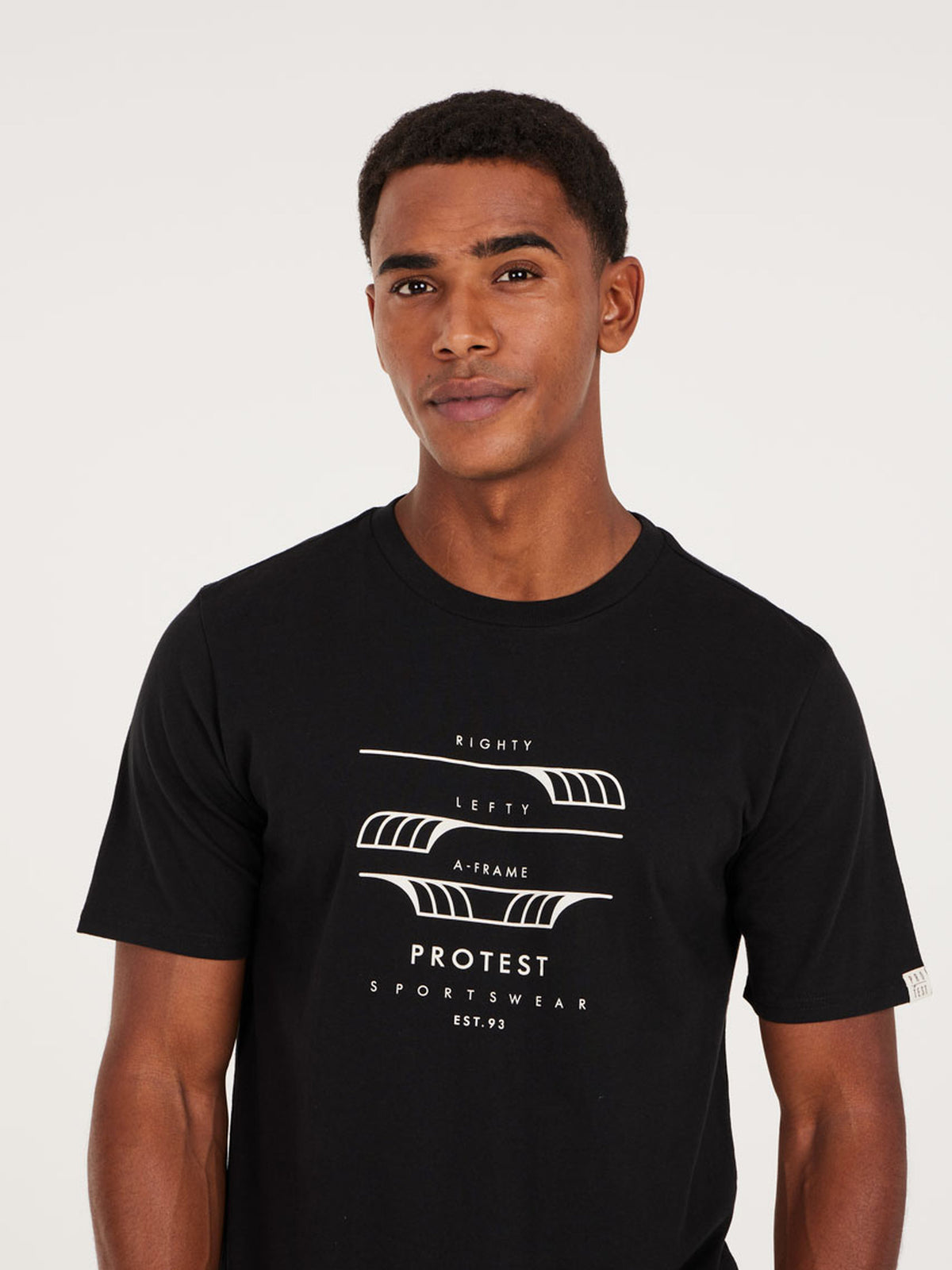 PROTEST PRTRIMBLE t-shirt | True Black