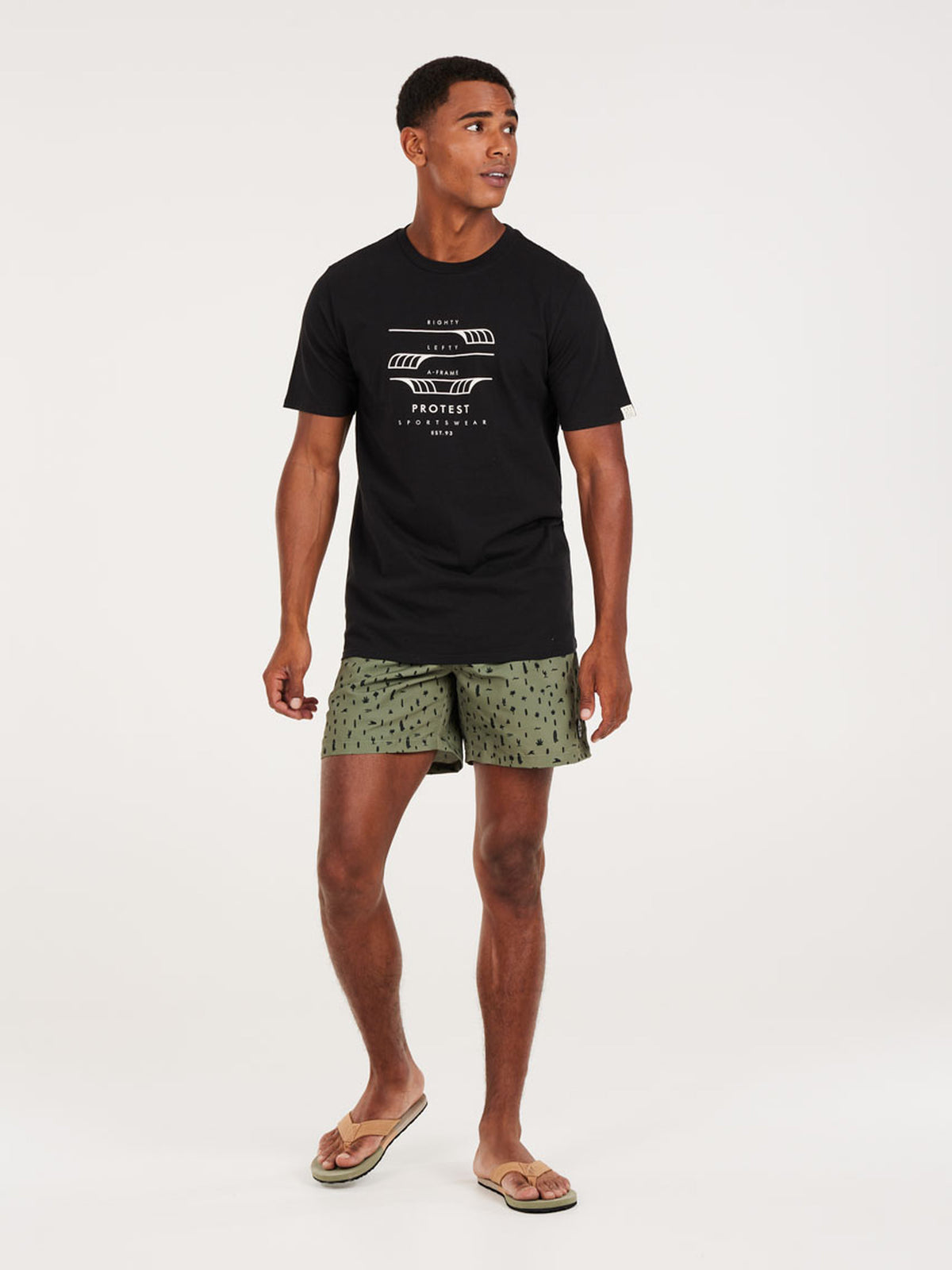 PROTEST PRTRIMBLE t-shirt | True Black