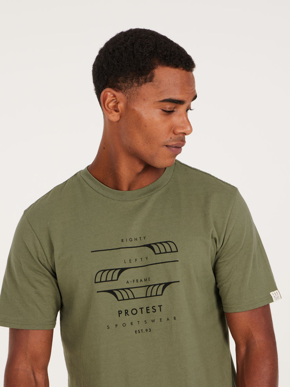 PROTEST PRTRIMBLE T-Shirt | Artichoke green