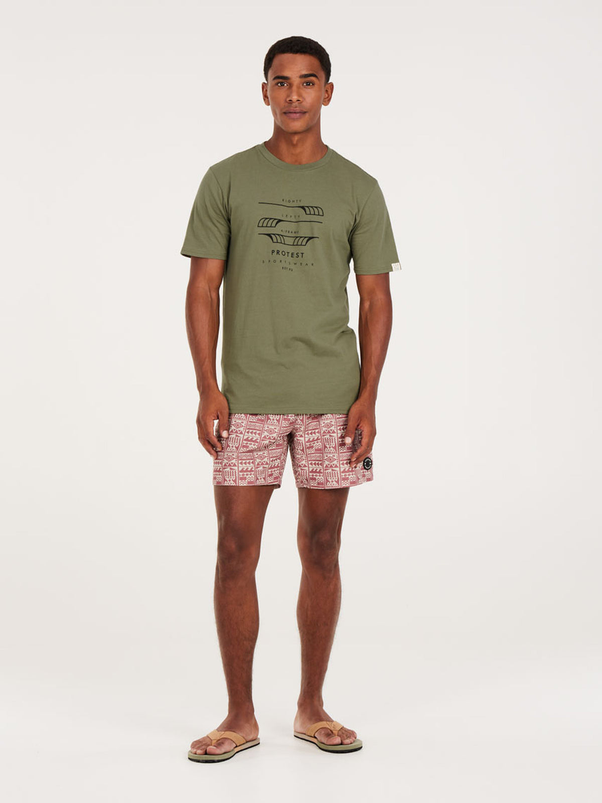 PROTEST PRTRIMBLE T-Shirt | Artichoke green