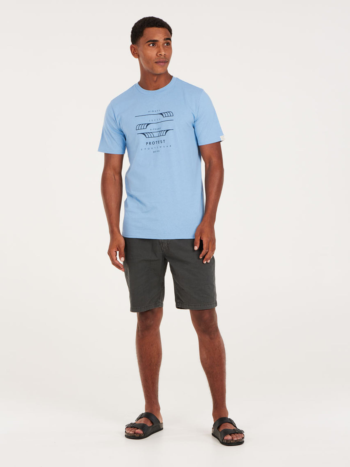PROTEST PRTRIMBLE t-shirt | Dusk Blue