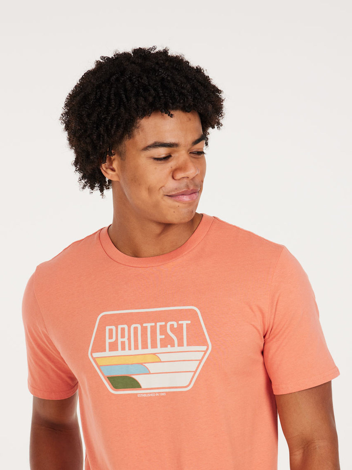 PROTEST PRTSTAN t-shirt | Blood Orange