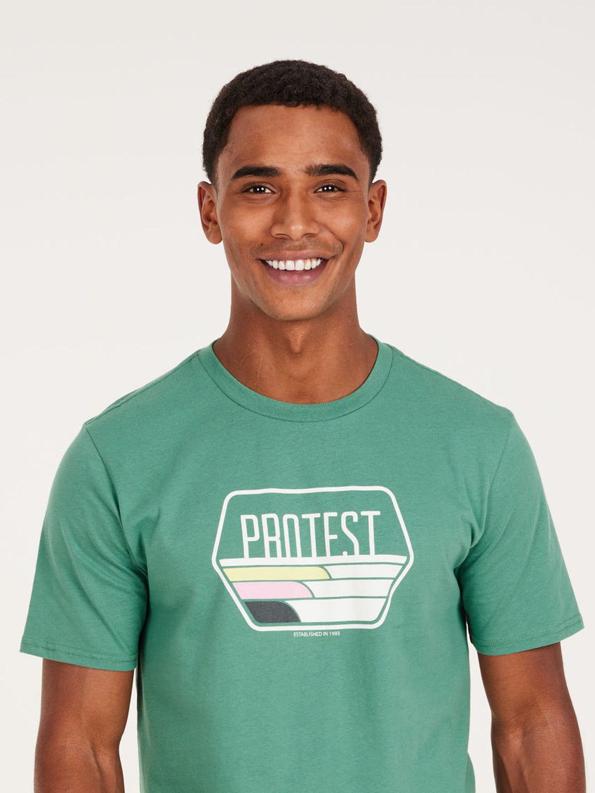 PROTEST PRTSTAN t-shirt | Frosty Green