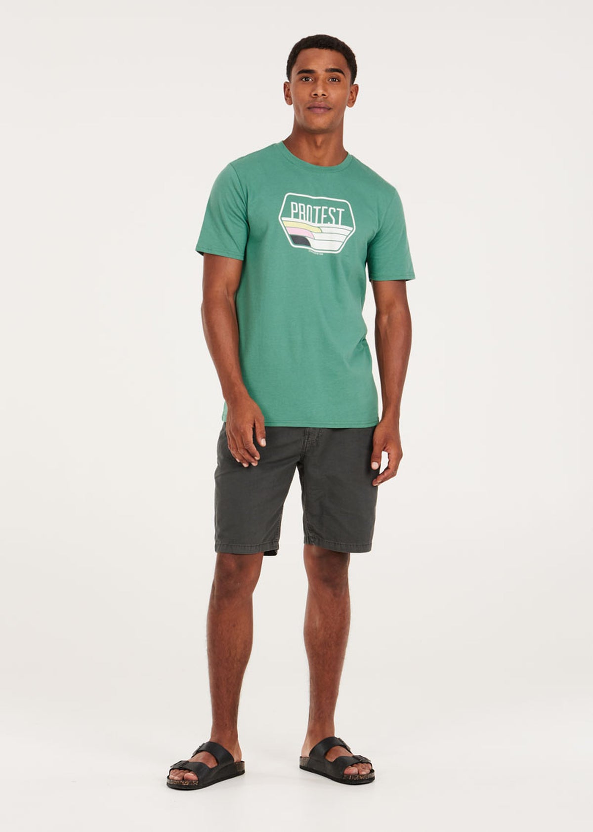 PROTEST PRTSTAN t-shirt | Frosty Green