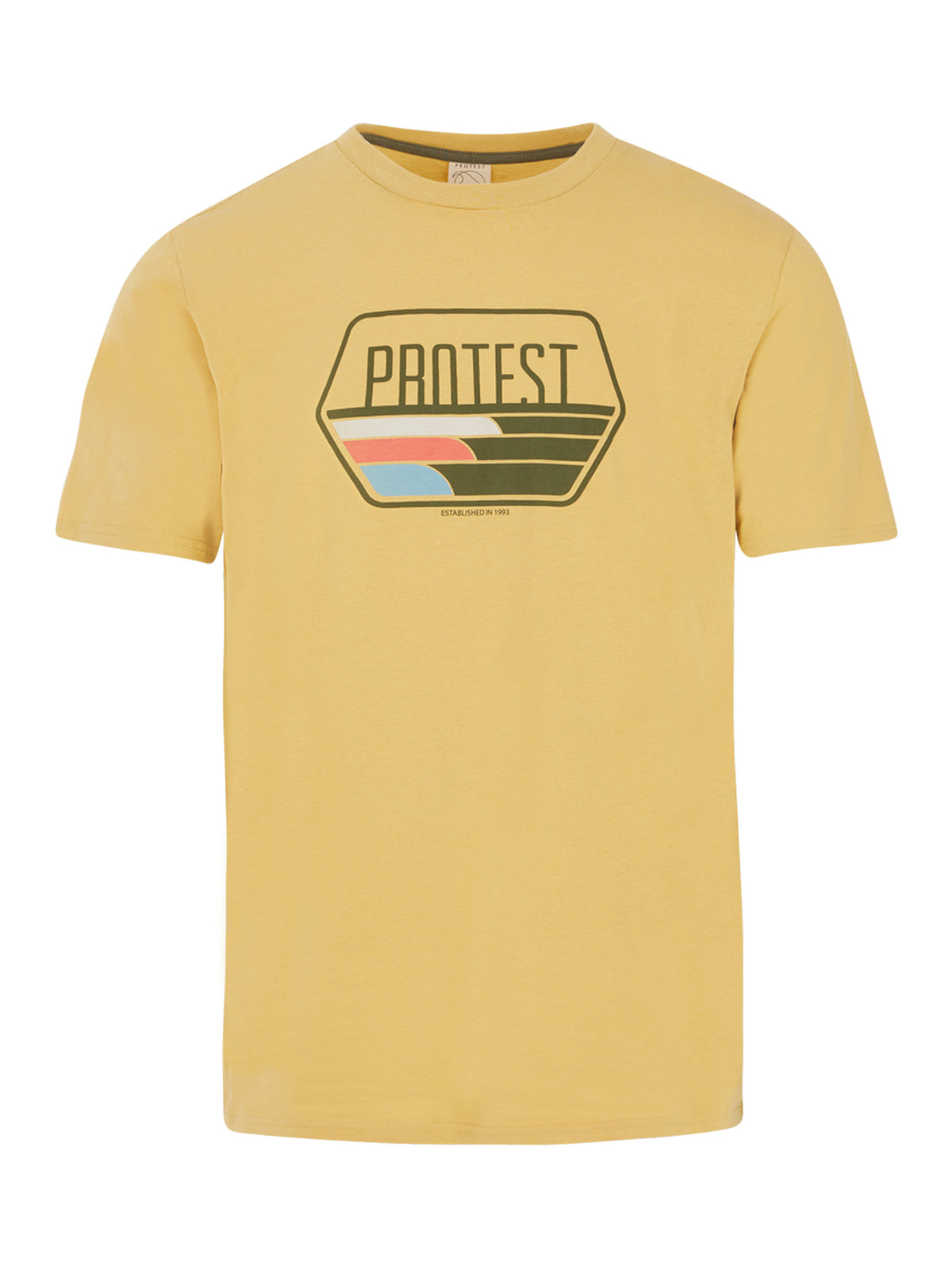 PROTEST PRTSTAN t-shirt | ButterYellow