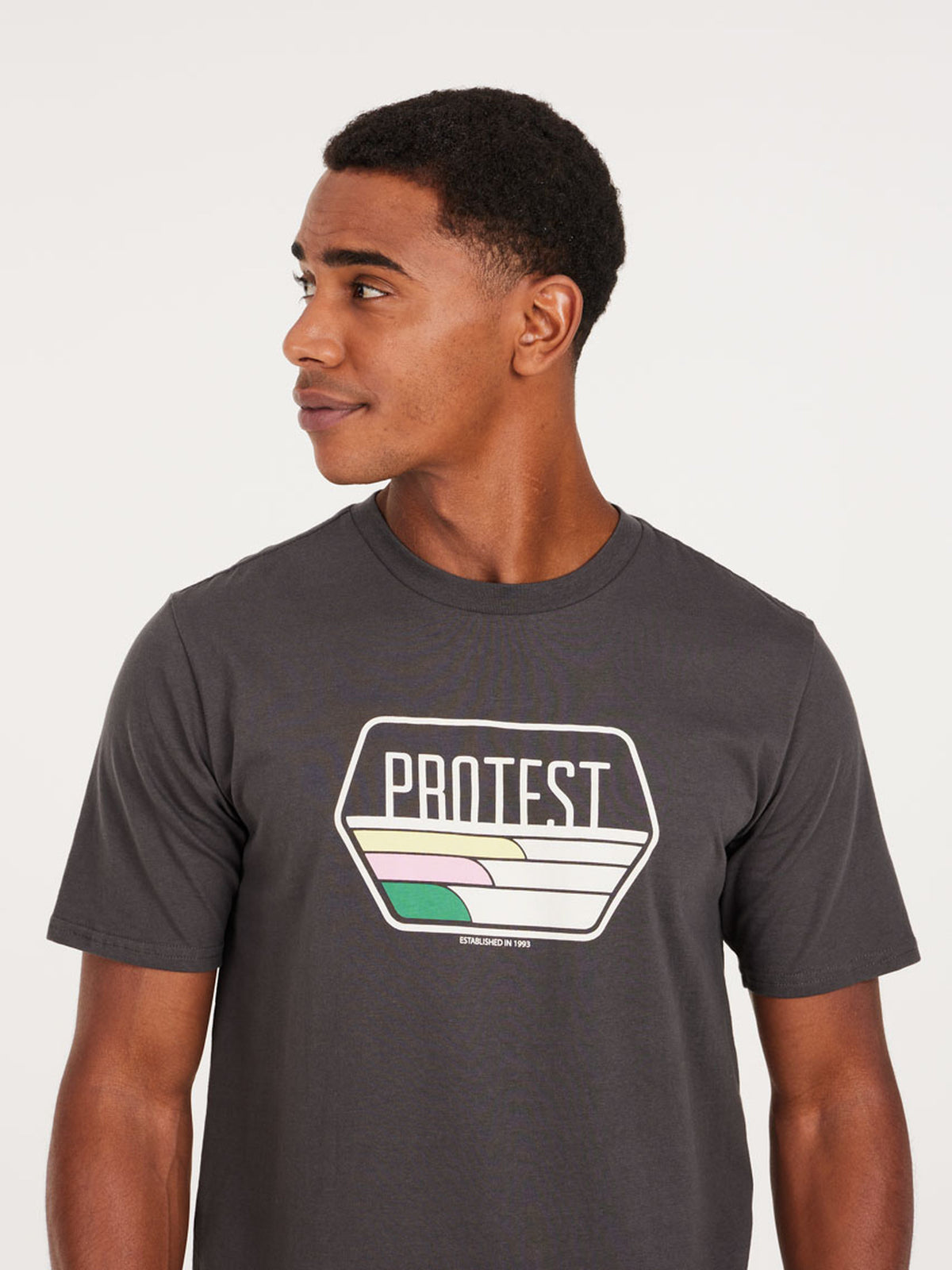 PROTEST PRTSTAN t-shirt | Deep Grey