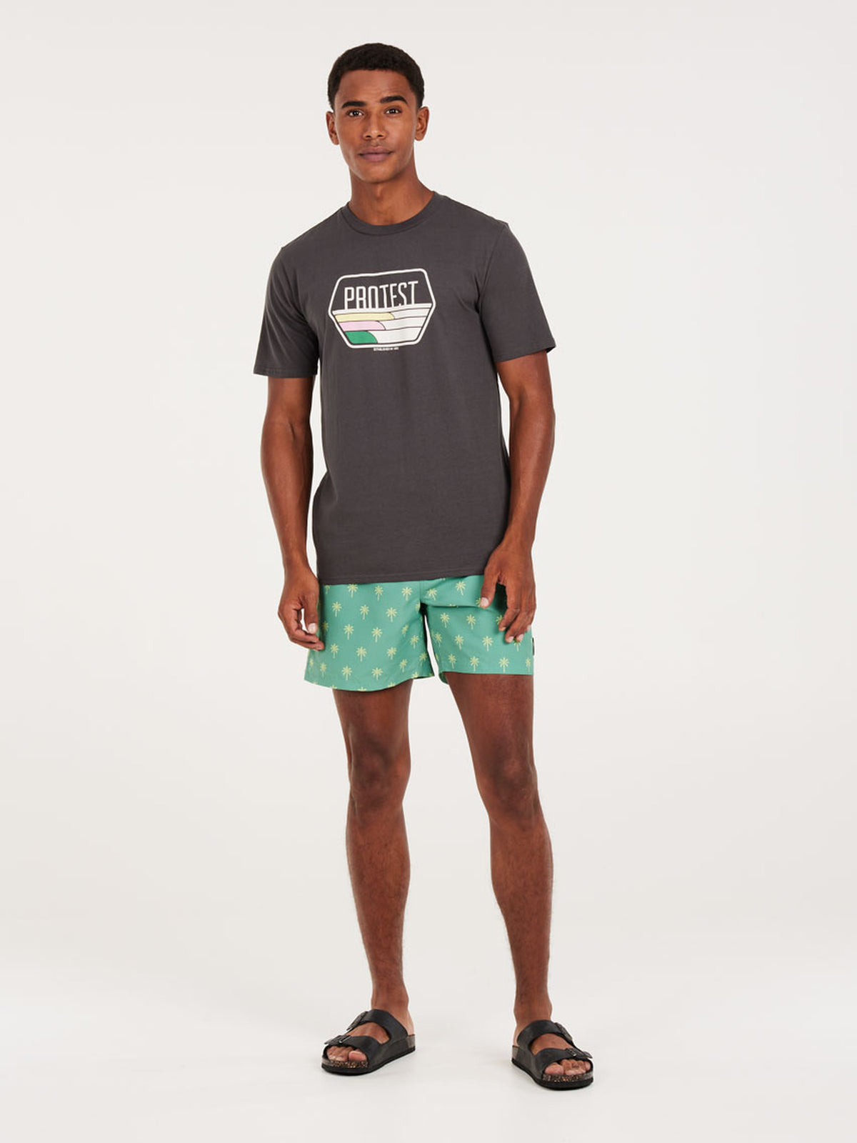 PROTEST PRTSTAN t-shirt | Deep Grey