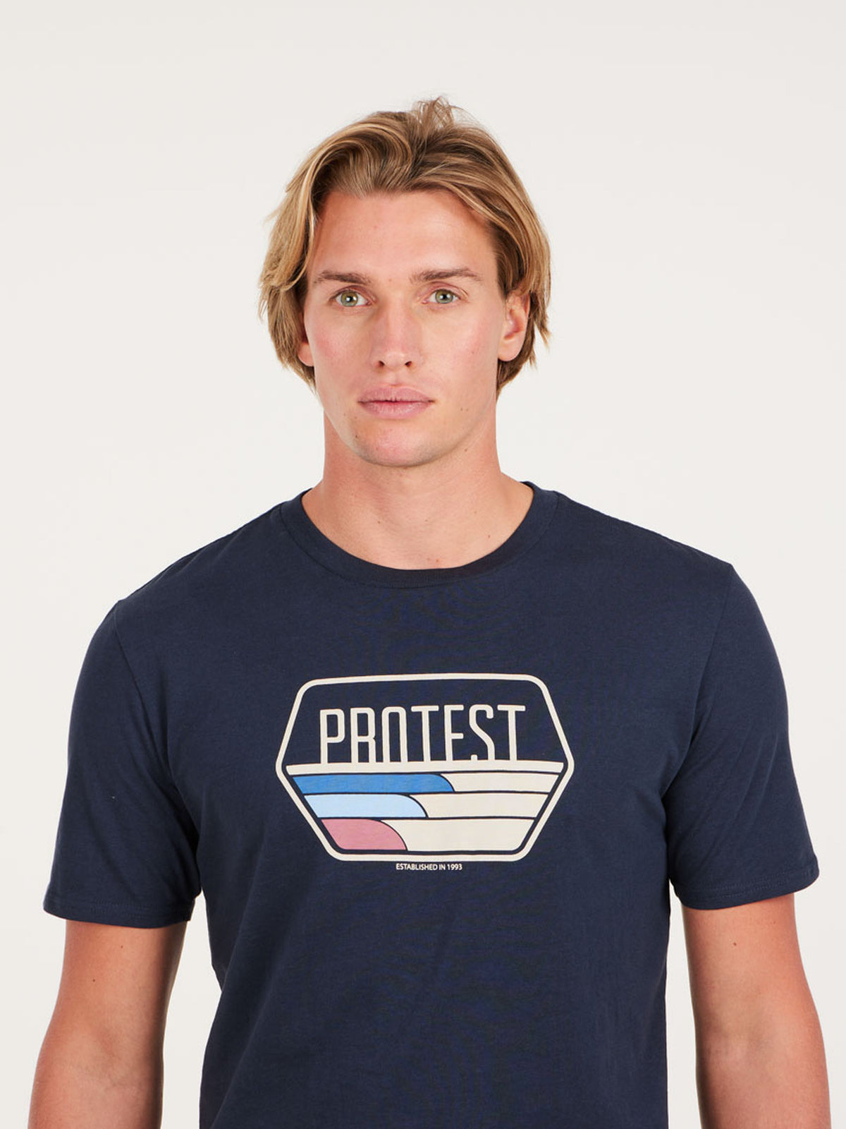 PROTEST PRTSTAN t-shirt | Night Skyblue