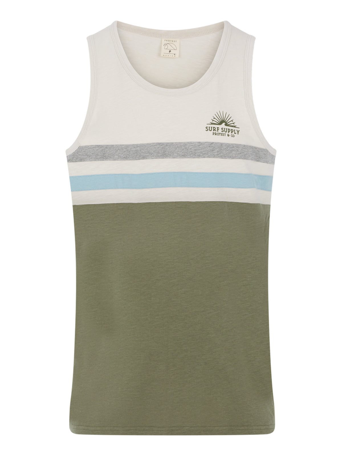 PROTEST PRTSAMO singlet | Artichoke green