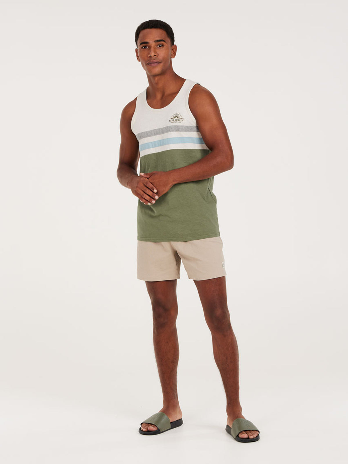 PROTEST PRTSAMO singlet | Artichoke green