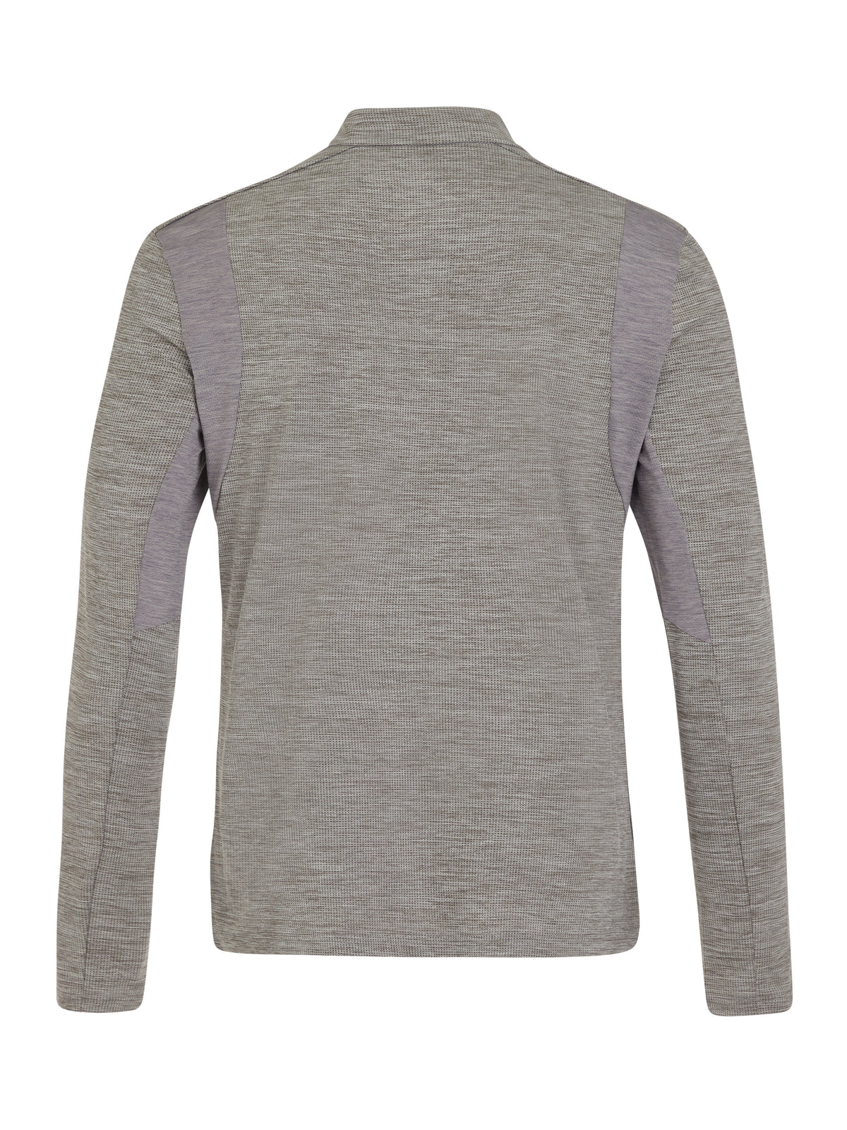 PROTEST PRTSTRAYED 1/4 Zip Top | Dark Grey Melee