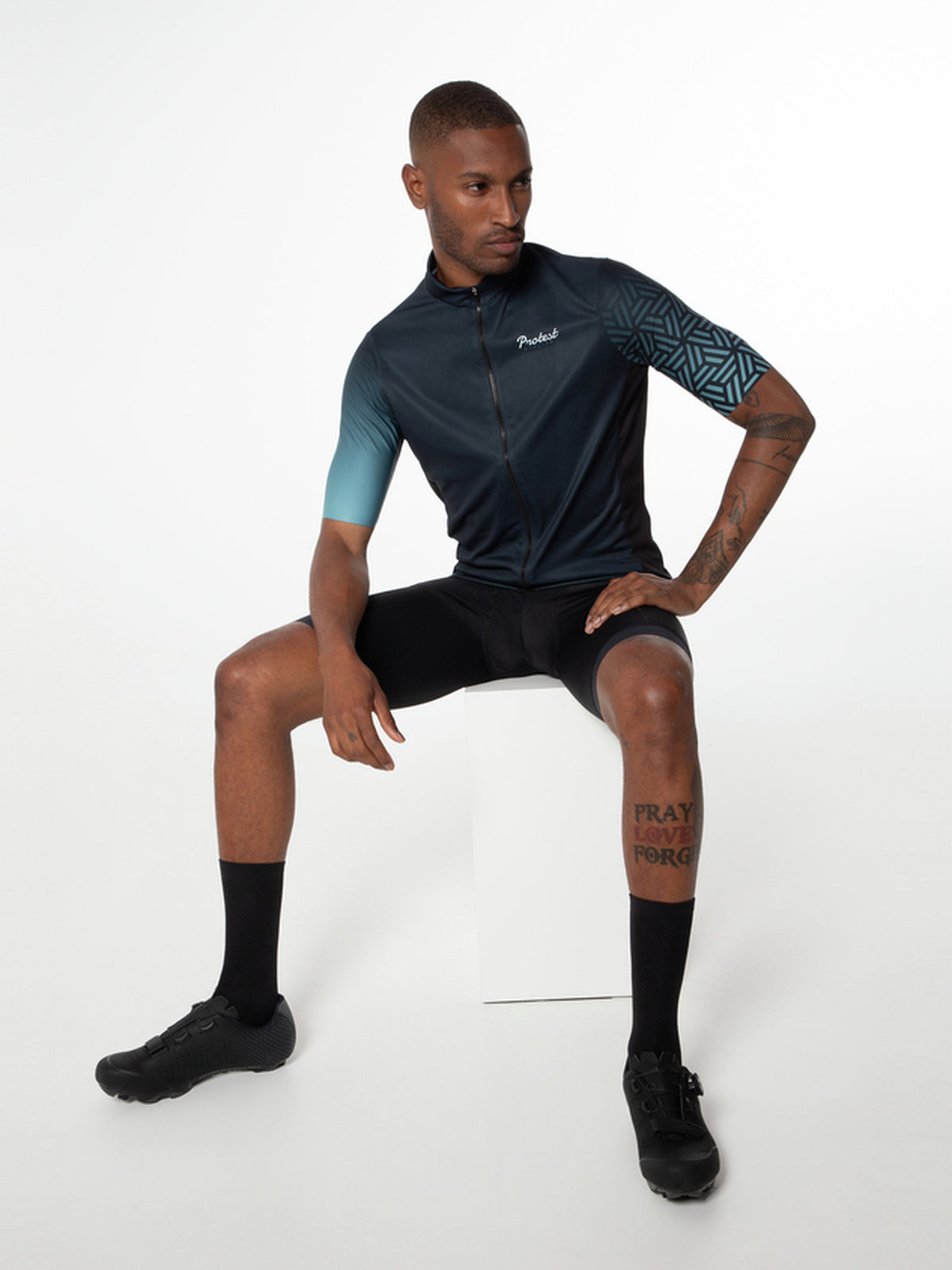PROTEST PRTEDDY Cycling jerseys | Night  Skyblue