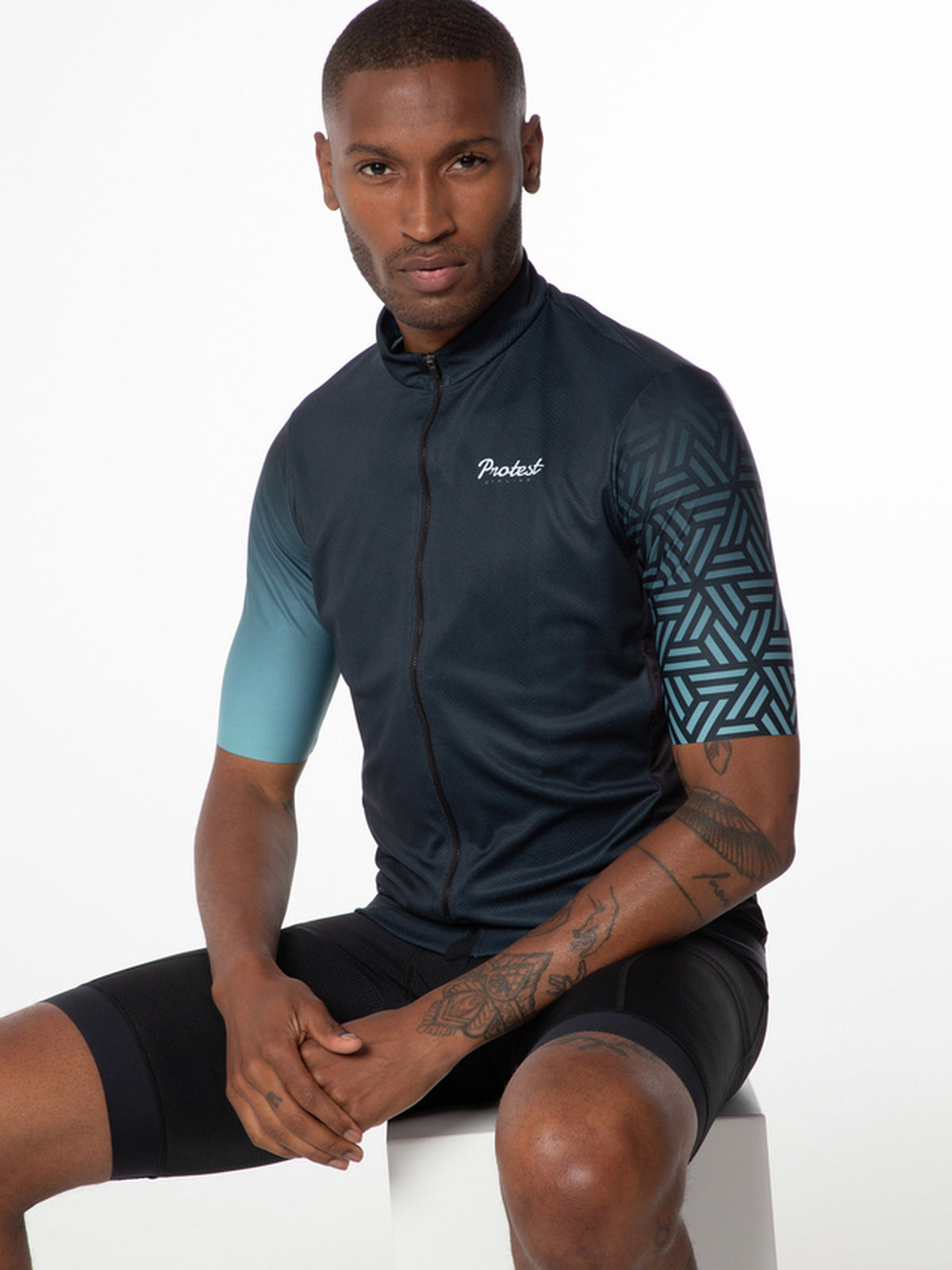 PROTEST PRTEDDY Cycling jerseys | Night  Skyblue