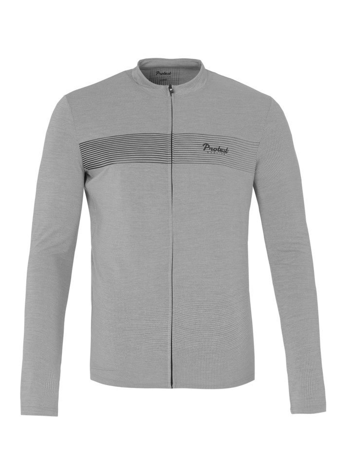 PROTEST PRTGERRIE Cycling jerseys | Dark Grey Melee