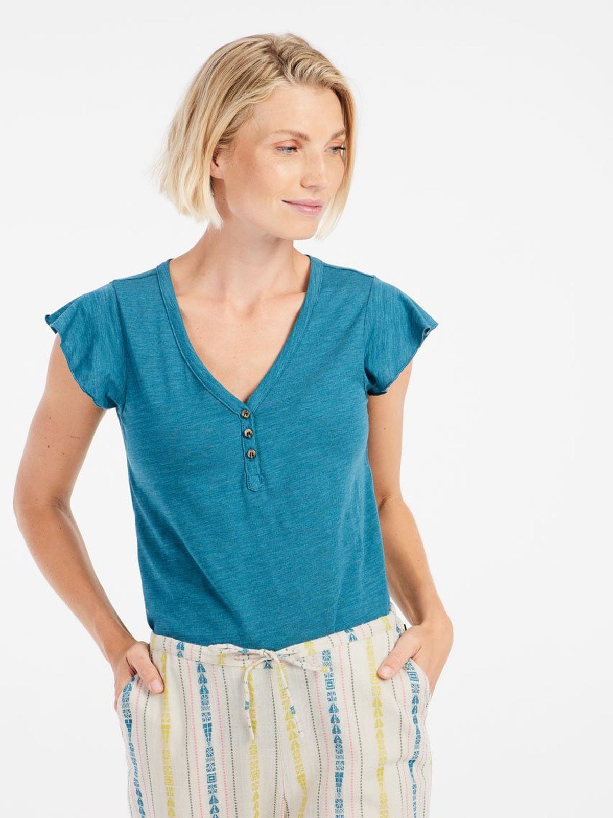 PROTEST PRTKayla T-shirts & Tops | Surfing Blue