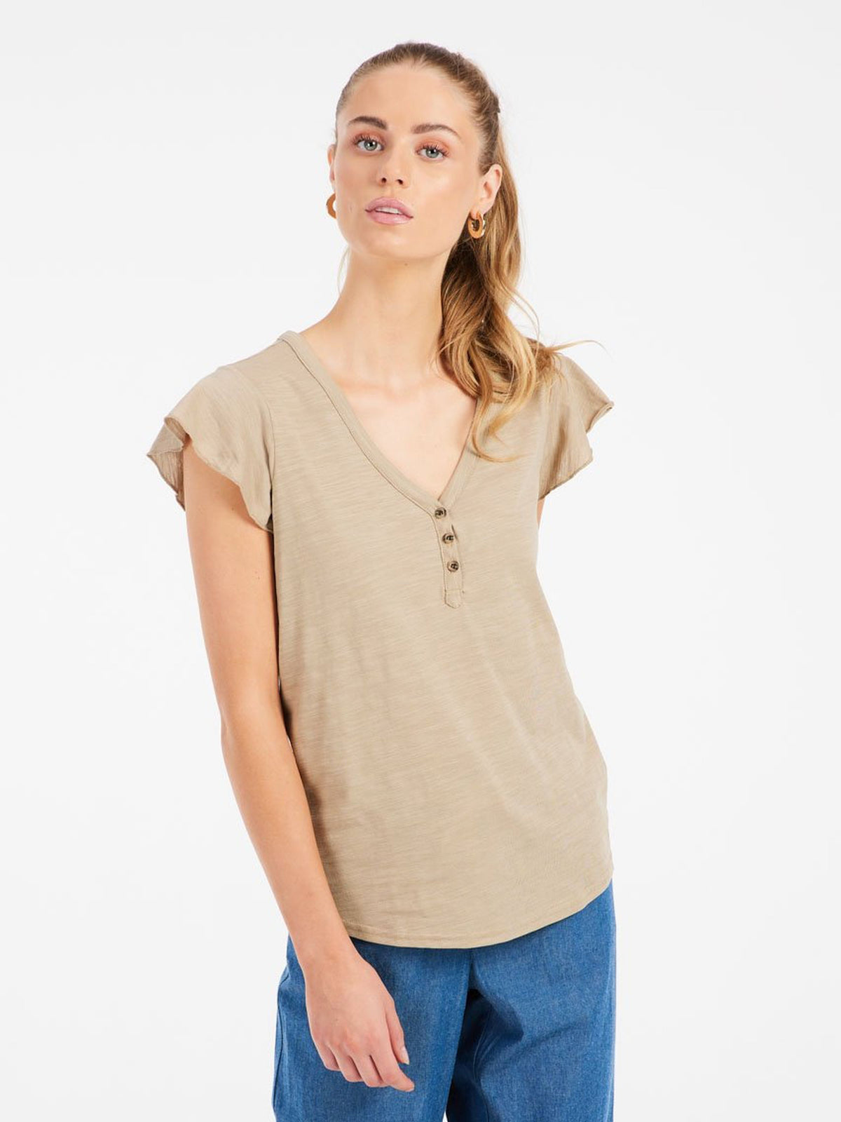 PROTEST PRTKayla T-shirts & Tops | BambooBeige