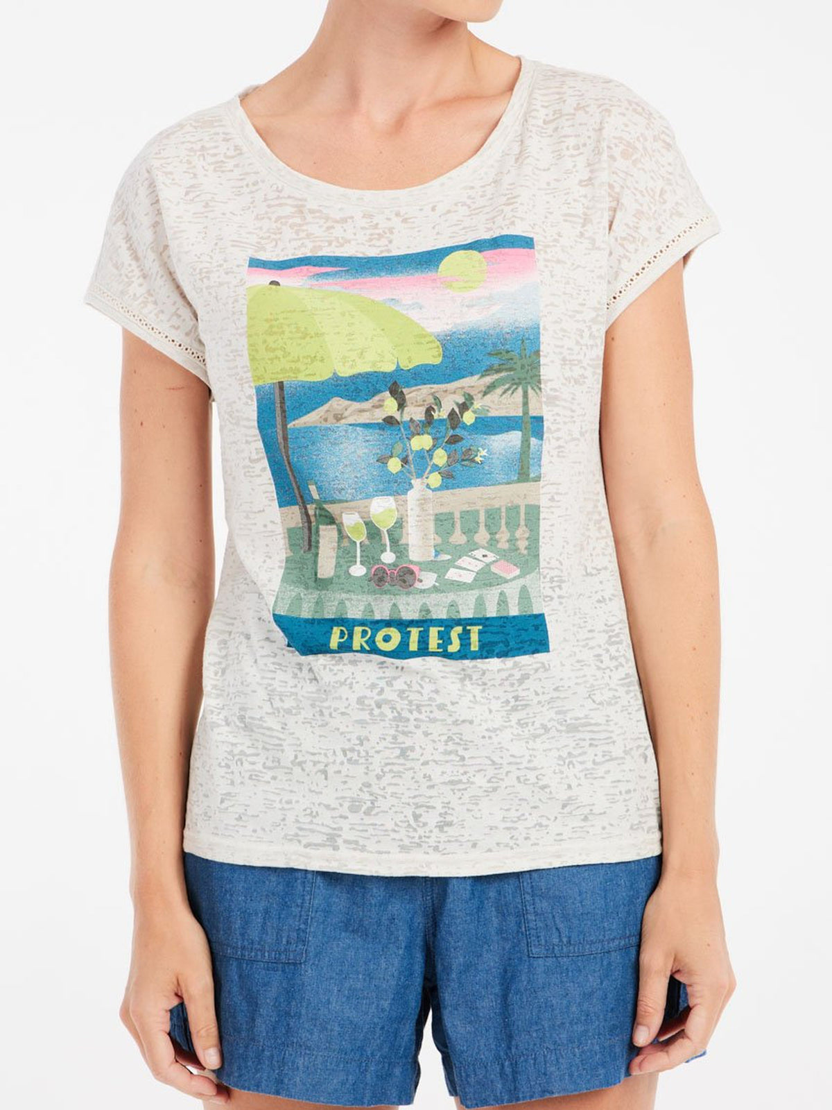 PROTEST PRTElles T-shirts & Tops | Kitoffwhite