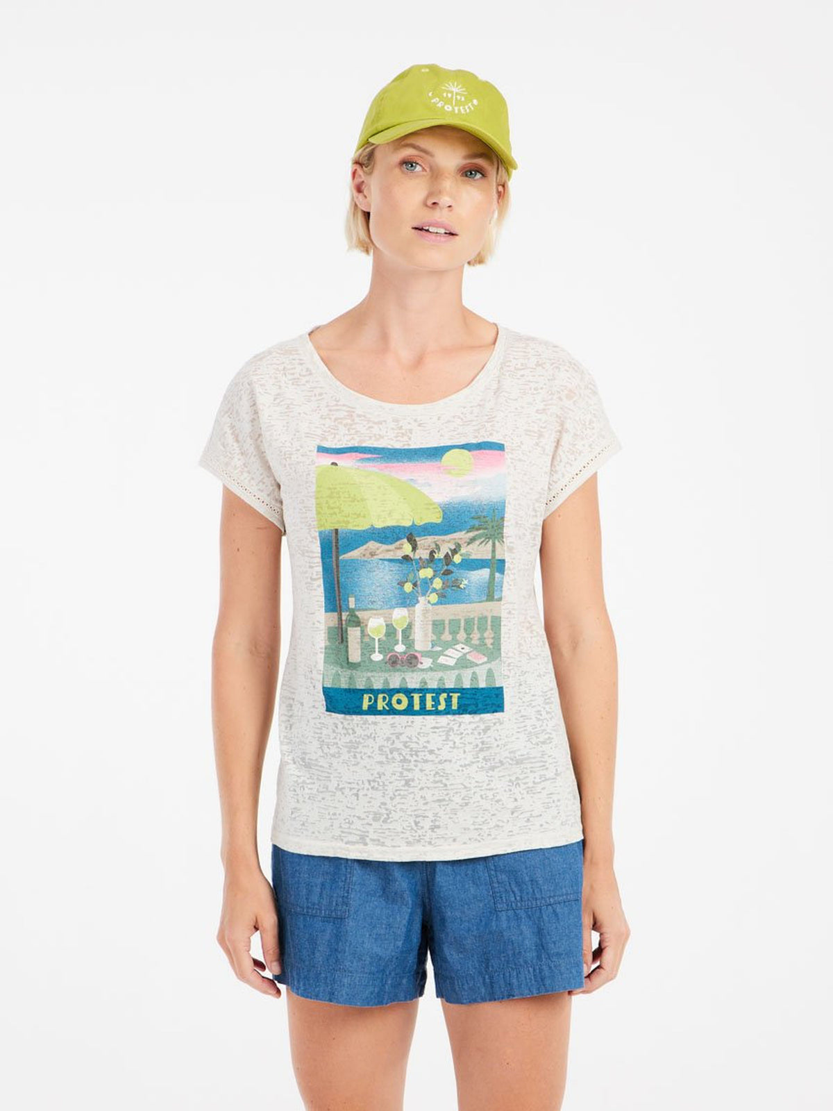 PROTEST PRTElles T-shirts & Tops | Kitoffwhite