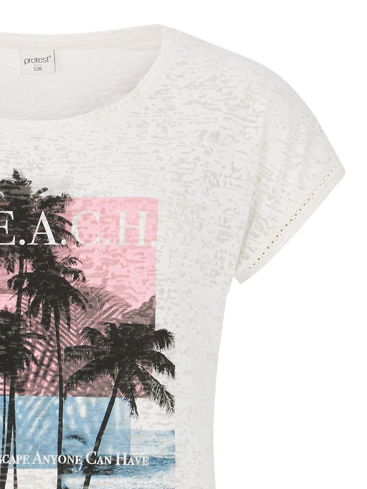 PROTEST PRTElles T-shirts & Tops | Guava Pink
