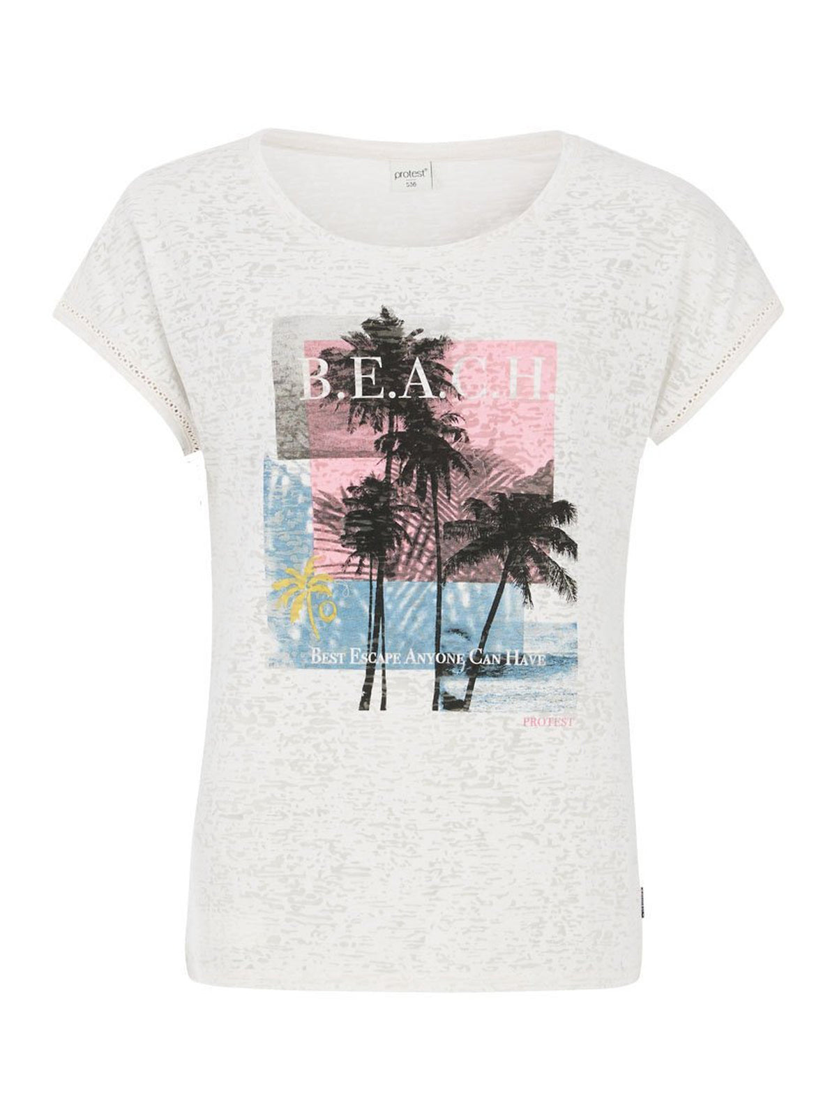 PROTEST PRTElles T-shirts & Tops | Guava Pink